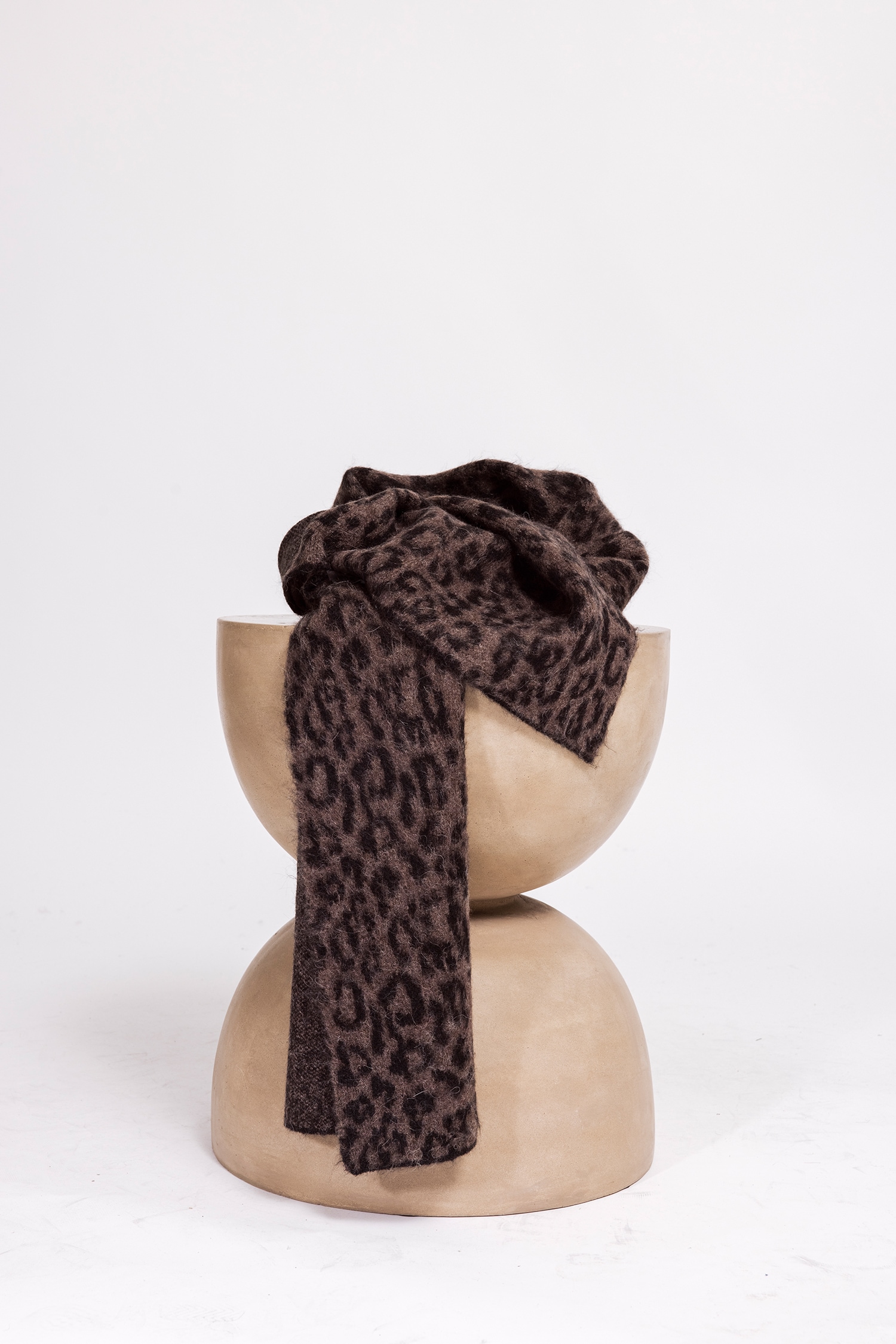 Zhrill Modeschal »AYTANA« Modetuch, weicher Materialmix, Leo-Look, Casual Stil