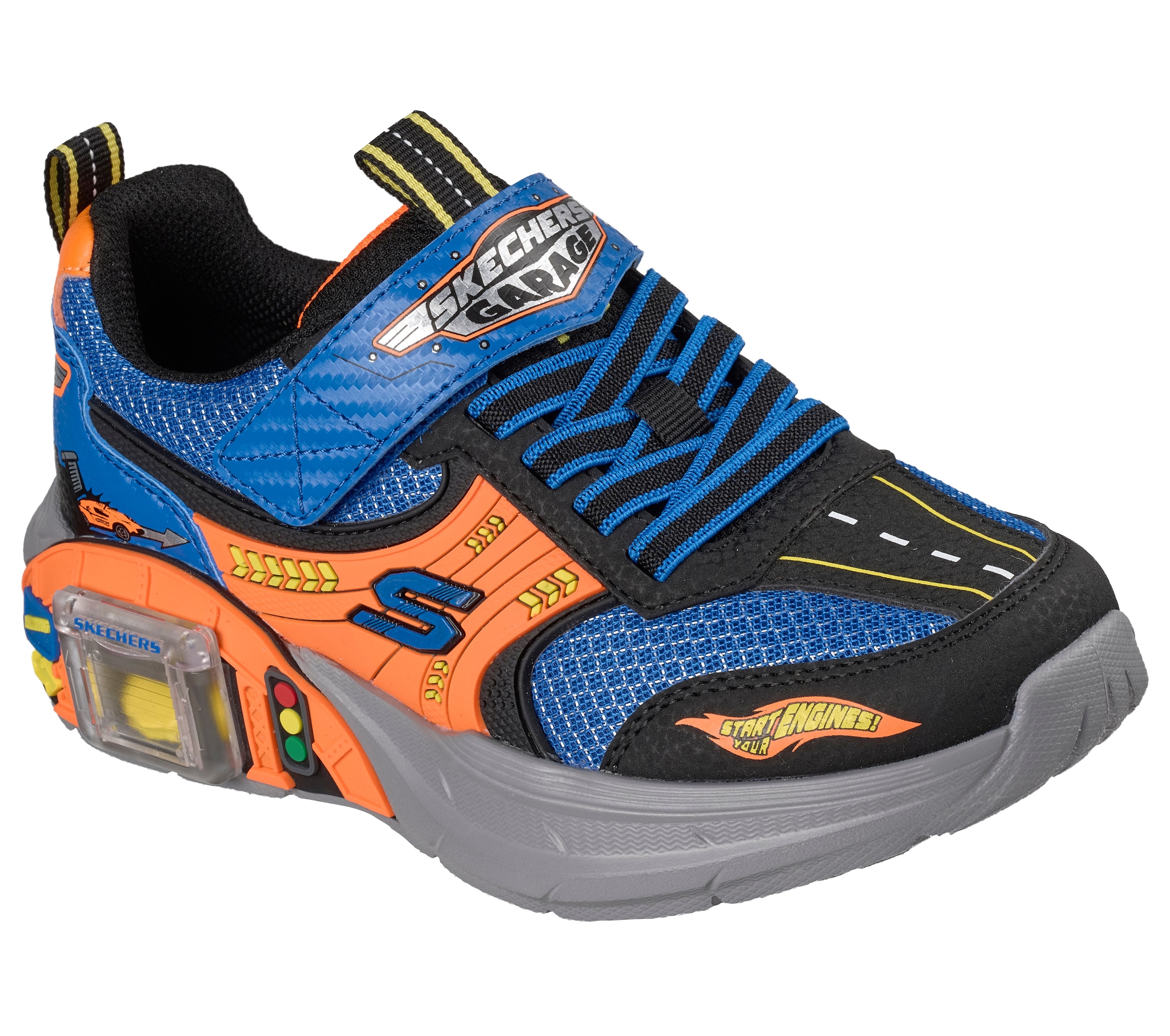 Skechers Sneaker »Compartment & Two Toy Cars«  Kinderschuh mit integriertem Toy Car, Größenschablone zum Download