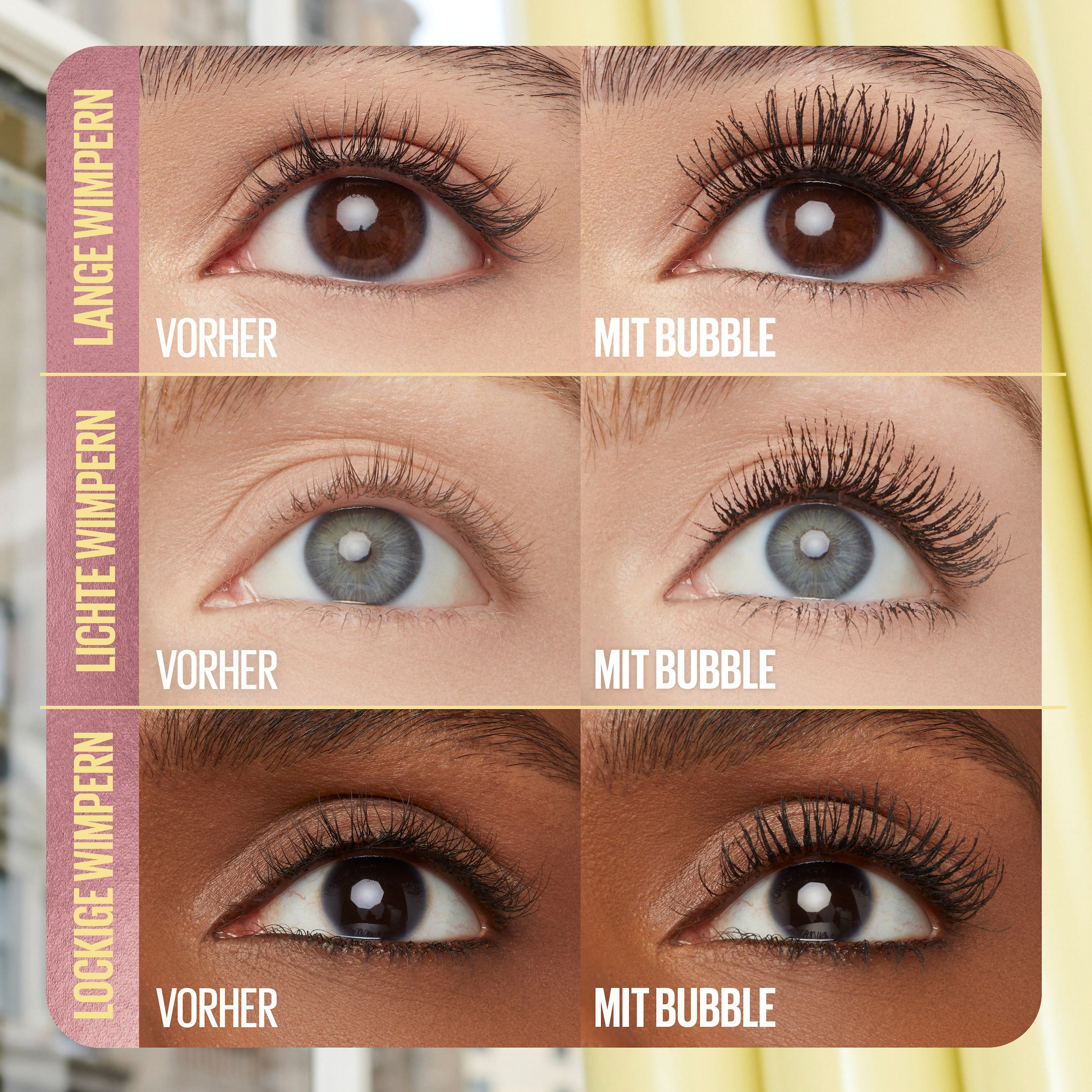 MAYBELLINE NEW YORK Mascara »Colossal Bubble Mascara« wasserfest