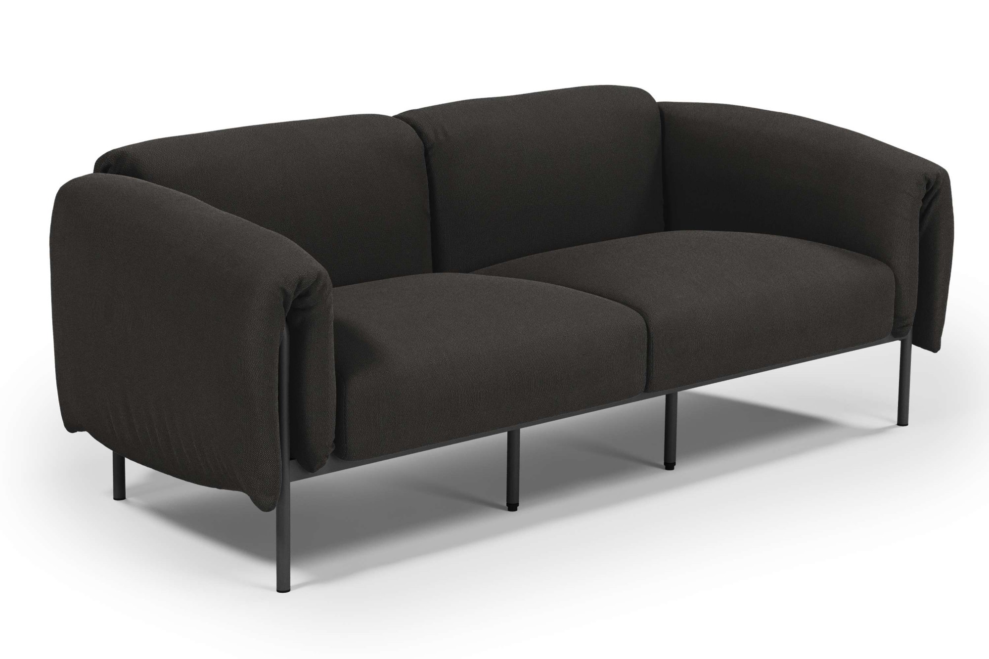 andas 2-Sitzer »Lumi«, Outdoor Gartensofa, wetterfeste Materialien, Breite 186 cm