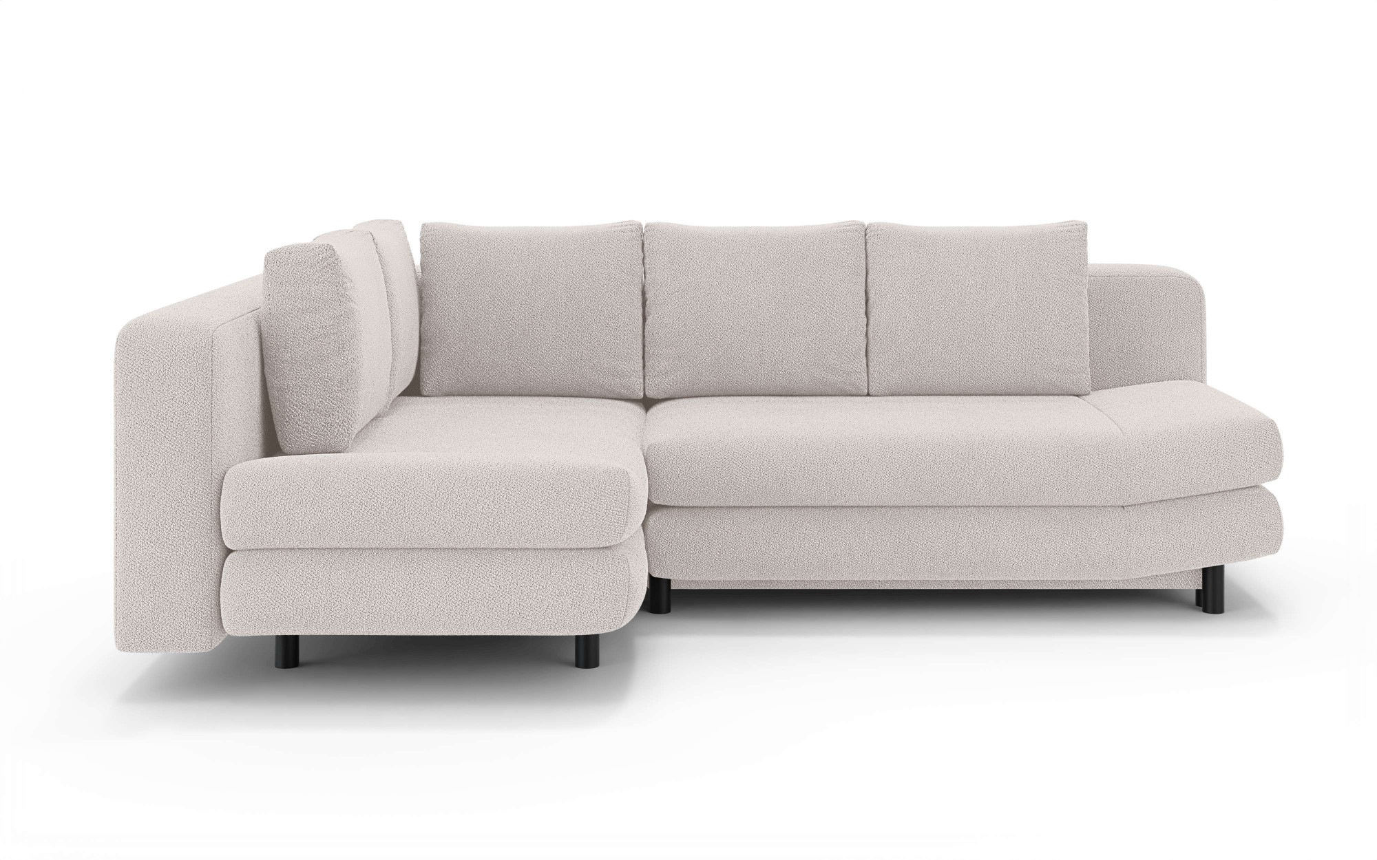 Home affaire Ecksofa »LENNARA Schlafsofa mit Bettkasten, Maße B/T/H: 234/17 günstig online kaufen