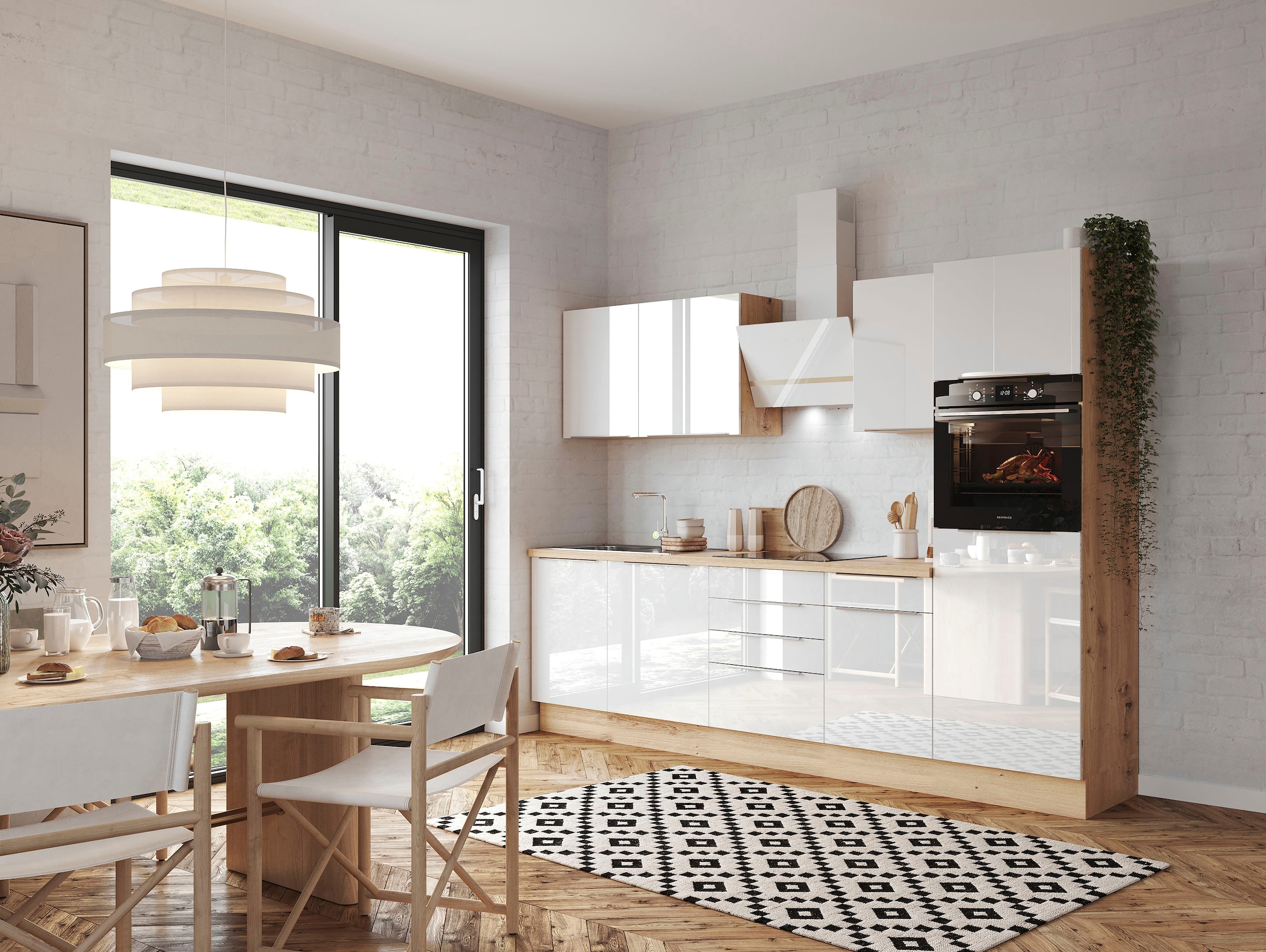 RESPEKTA Küchenzeile »Safado aus cm, Serie der bestellen Ausstattung online Soft hochwertige Close Breite 280 Funktion Marleen«, wie
