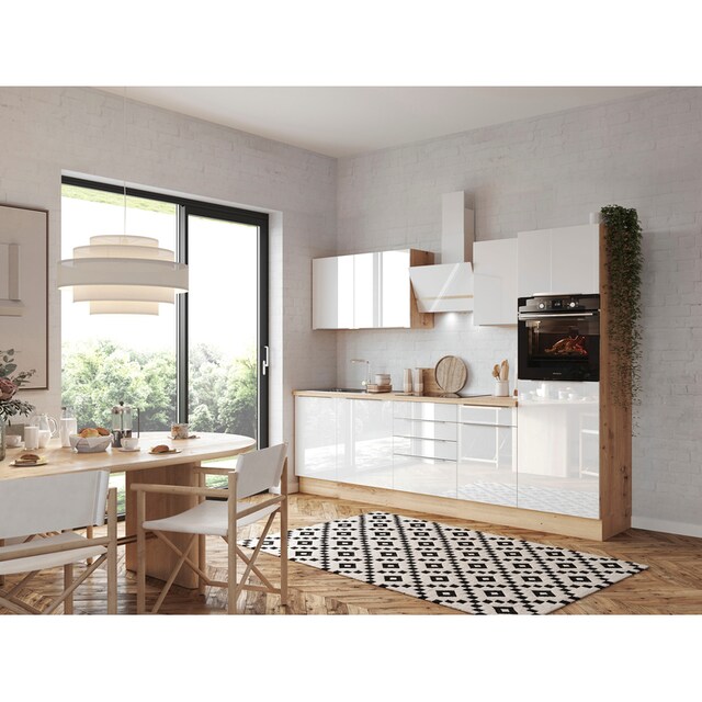 RESPEKTA Küchenzeile »Safado aus der Serie Marleen«, Breite 280 cm, hochwertige  Ausstattung wie Soft Close Funktion online bestellen