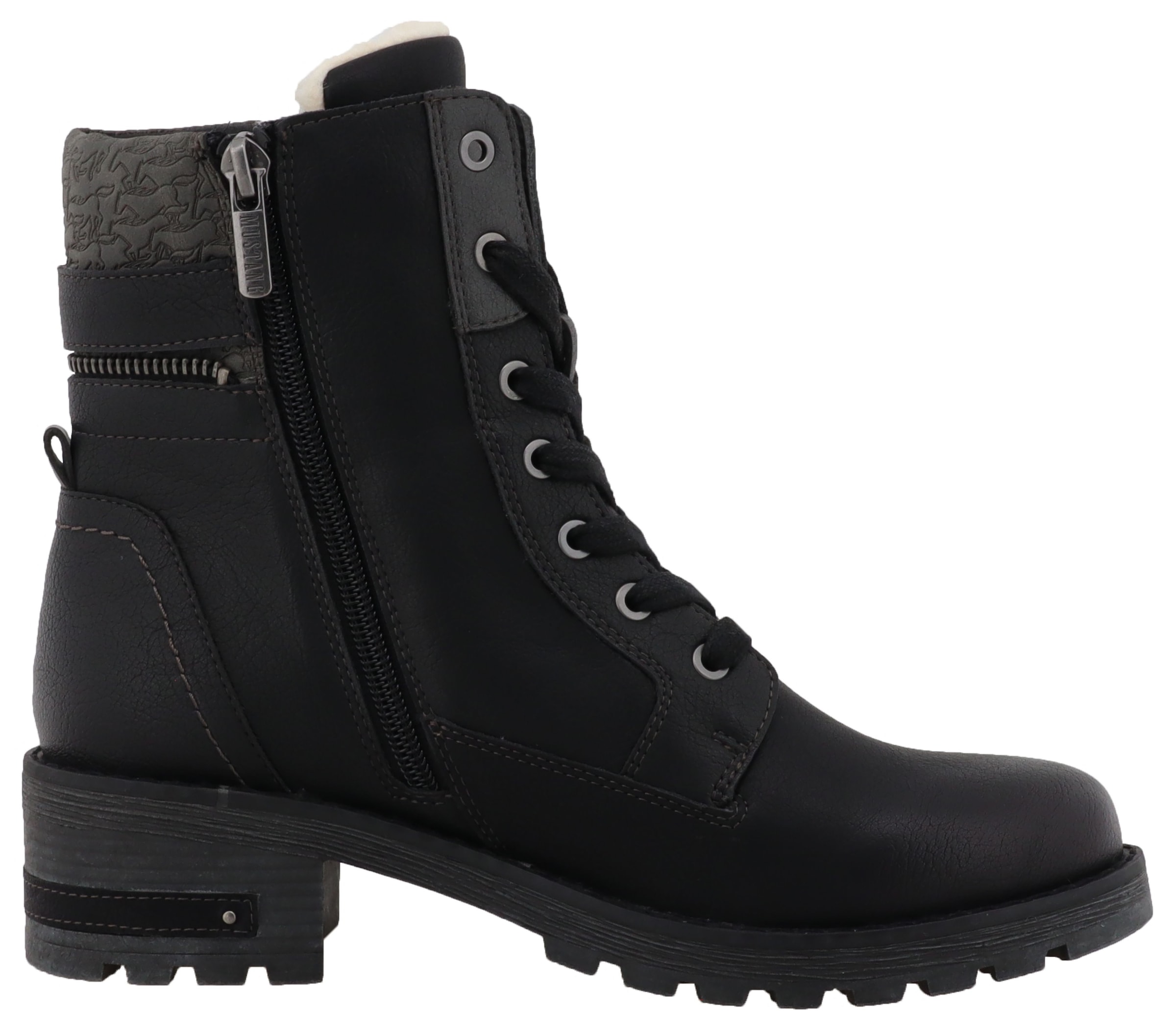 Mustang Shoes Winterstiefelette »Haukea«  Winterstiefelette, Boots mit Innenreißveschluss
