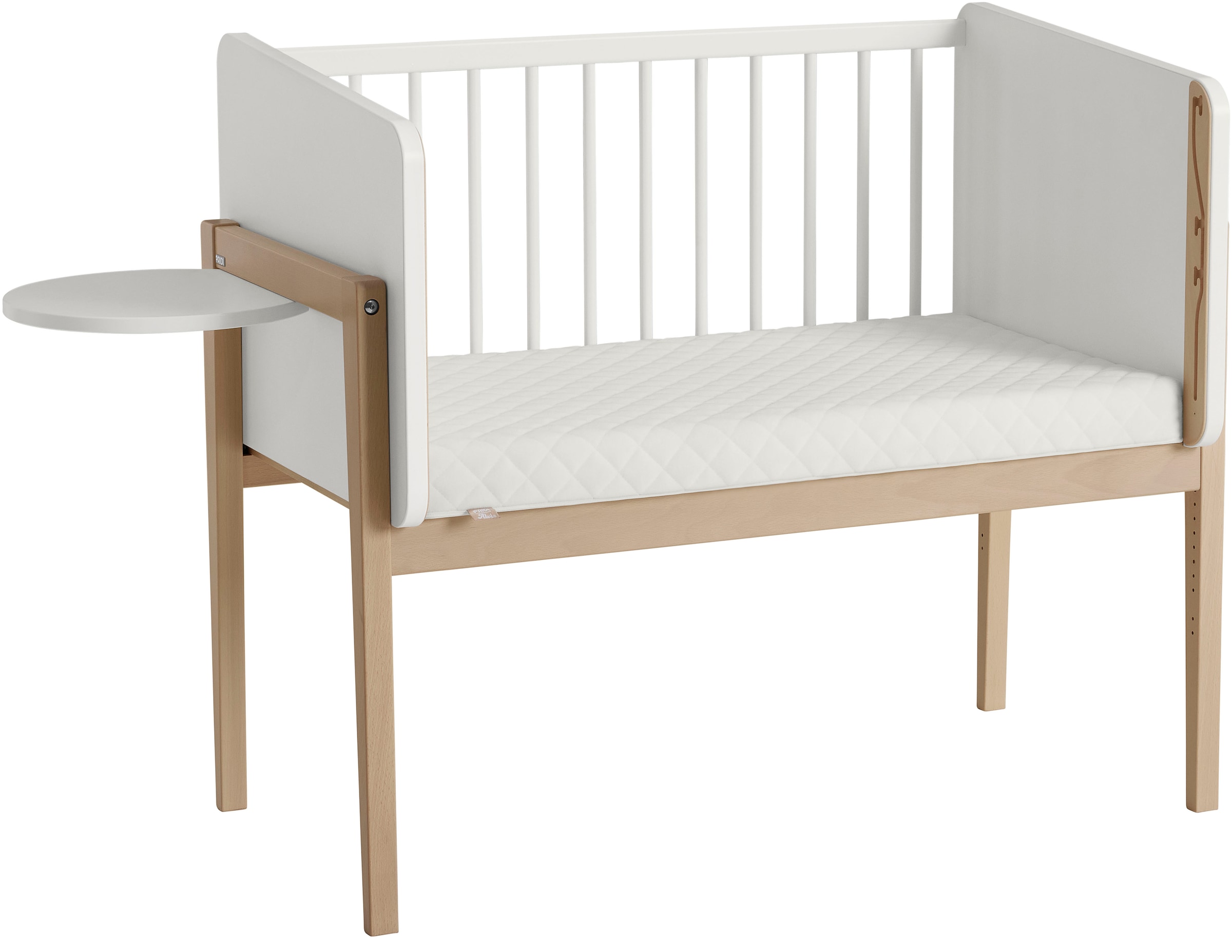 PAIDI Beistellbett »LITTLE CLOUD«, mit Lattenrost, variabel höhenverstellbar, umbaubar zum Tiny Sofa