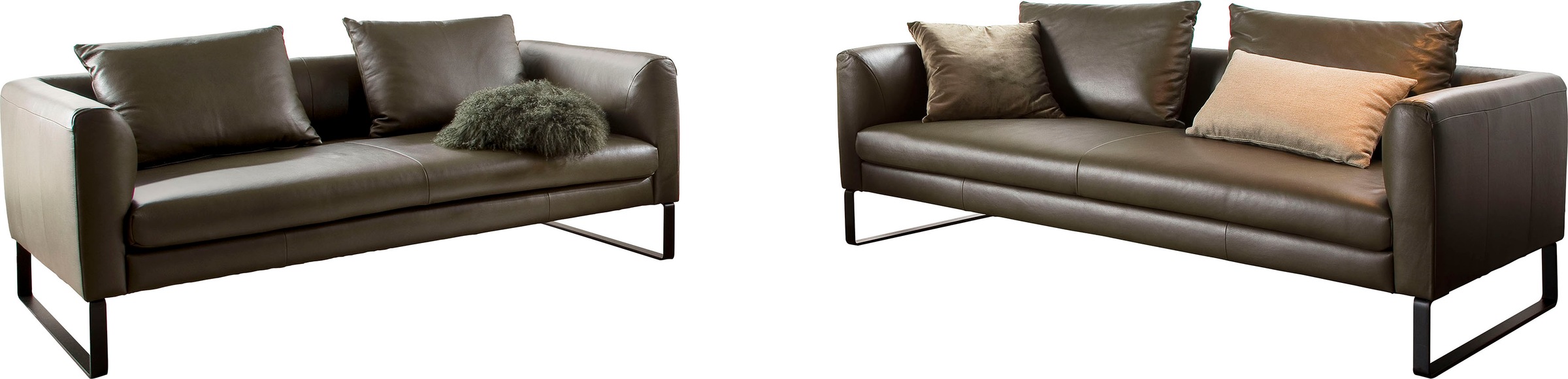3C Candy Sofa »Avola bequem und elegantes Leder-Sofaset, tolle Verarbeitung günstig online kaufen