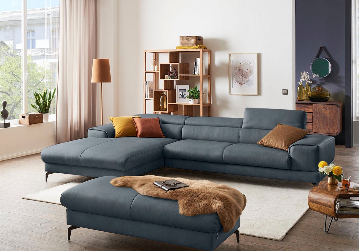 W.SCHILLIG Ecksofa »piedroo, Designsofa mit tollem Sitzkomfort, bequem und günstig online kaufen