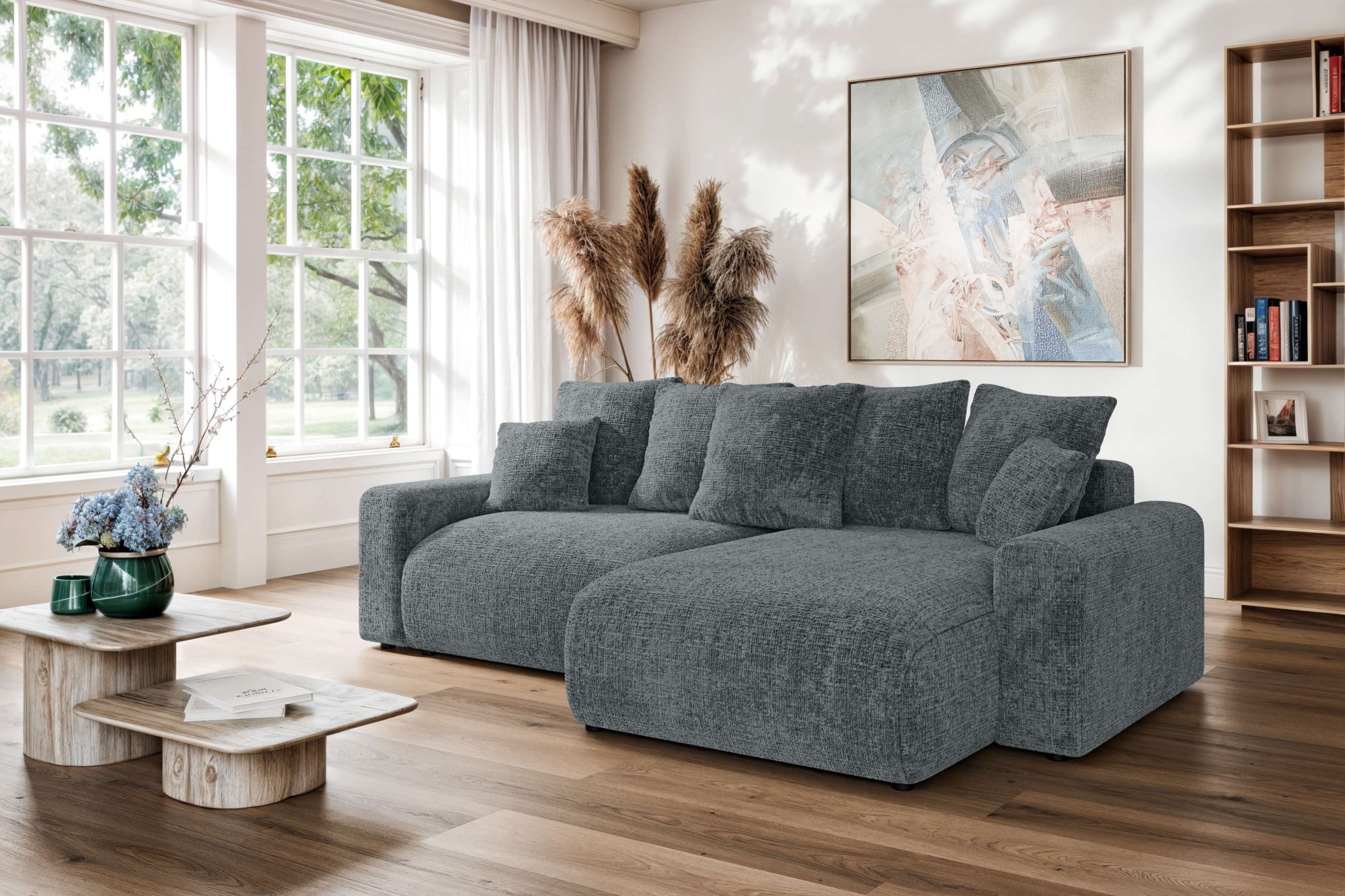 Home affaire Ecksofa »LAKESIDE klein mit Bettfunktion und Bettkasten, B/T/H günstig online kaufen