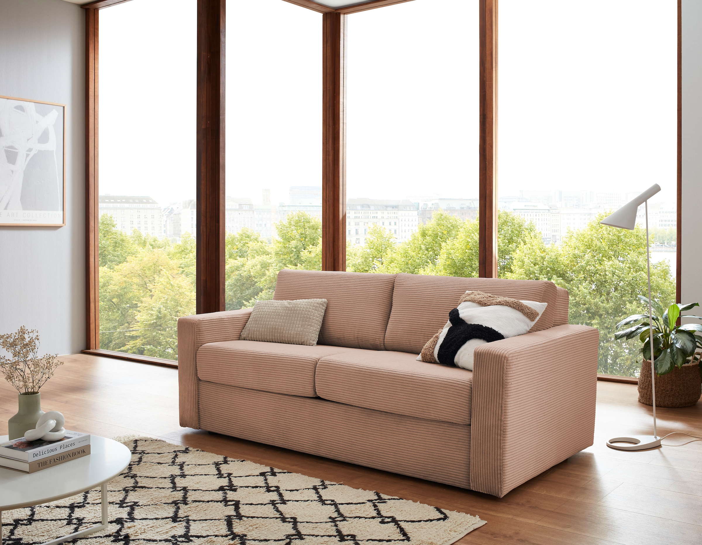 ATLANTIC home collection Schlafsofa »Rolando«, für Dauerschläfer geeignet inklusive hochwertiger Matratze