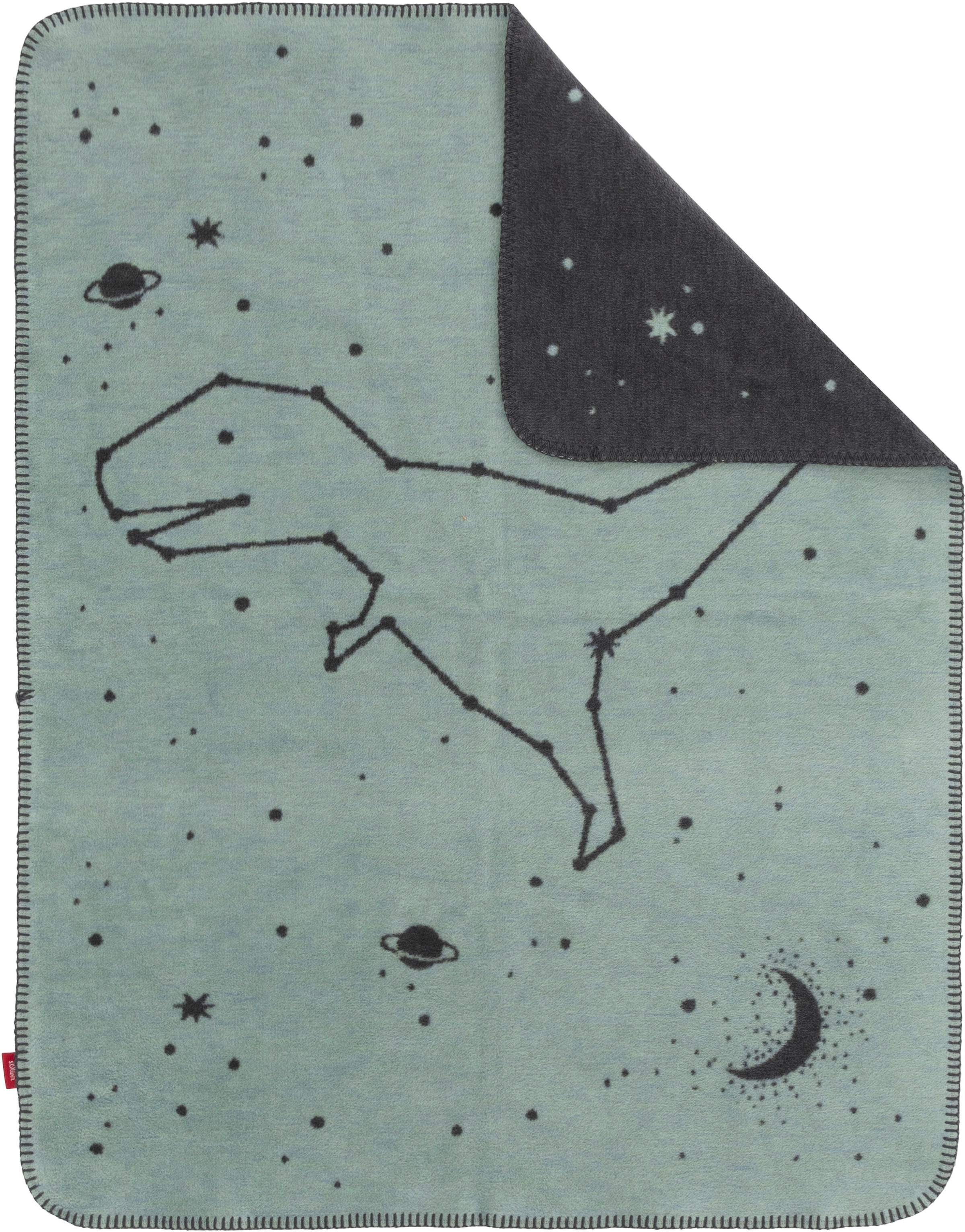 s.Oliver Junior Kinderdecke »Sternzeichen Dino«, mit coolem Dino
