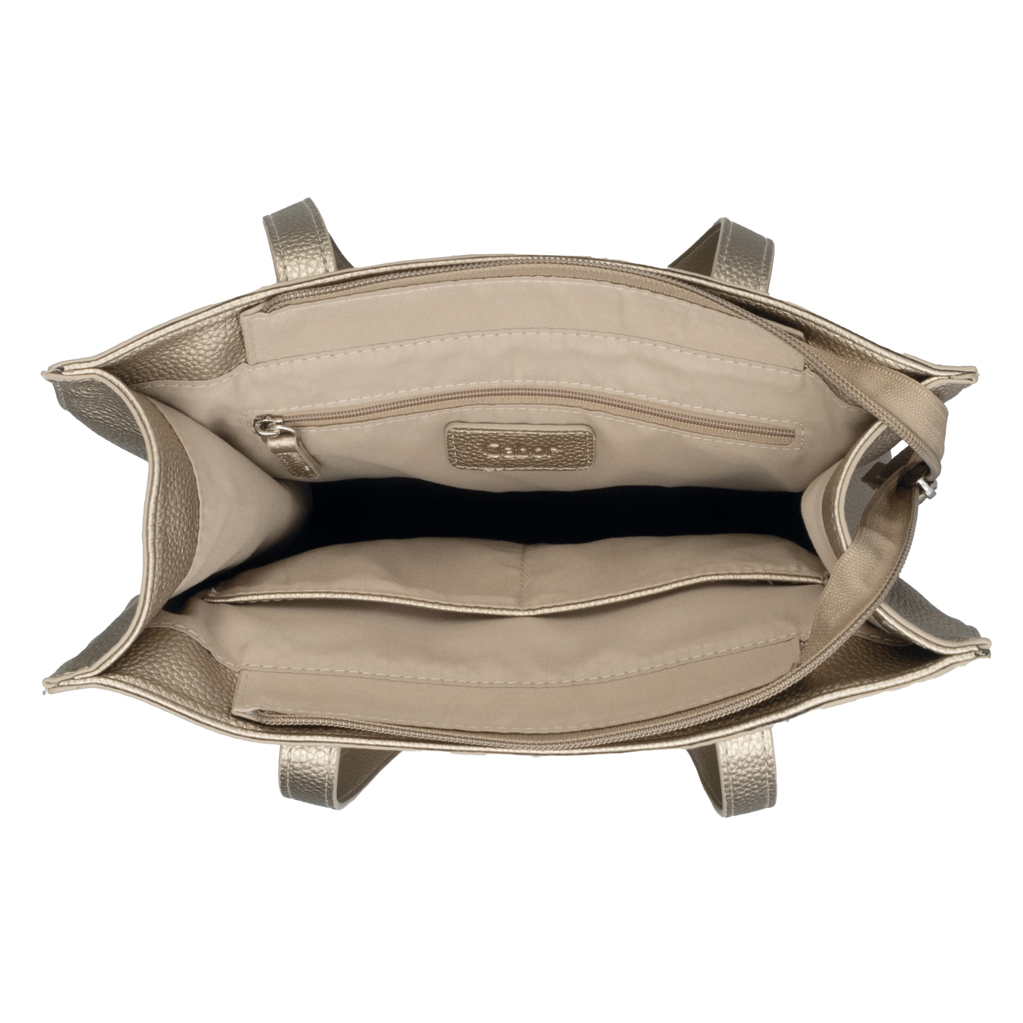 Gabor Shopper »Elfie«, aus fein genarbtem, glattem Kunstleder und mit einem Logo Rubber Patch