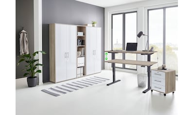 BMG Büromöbel-Set »Tabor«, (Set, 5 St.), mit elektrisch höhenverstellbarem Schreibtisch kaufen