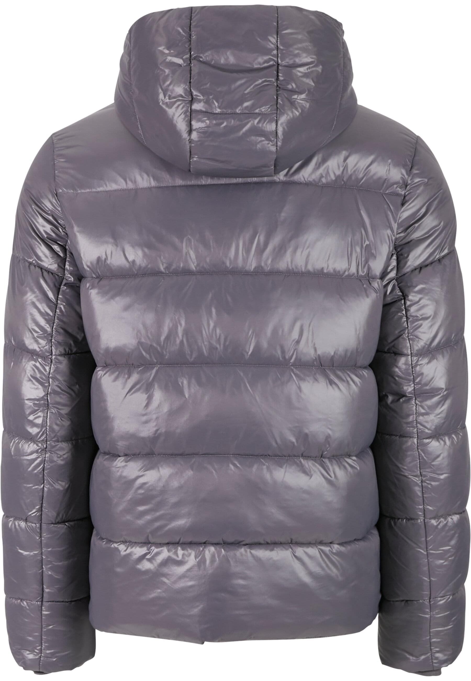 URBAN CLASSICS Winterjacke »Urban Classics Recycled Zip neck Puffer Jacket« 1 Stk. tlg. ohne Kapuze