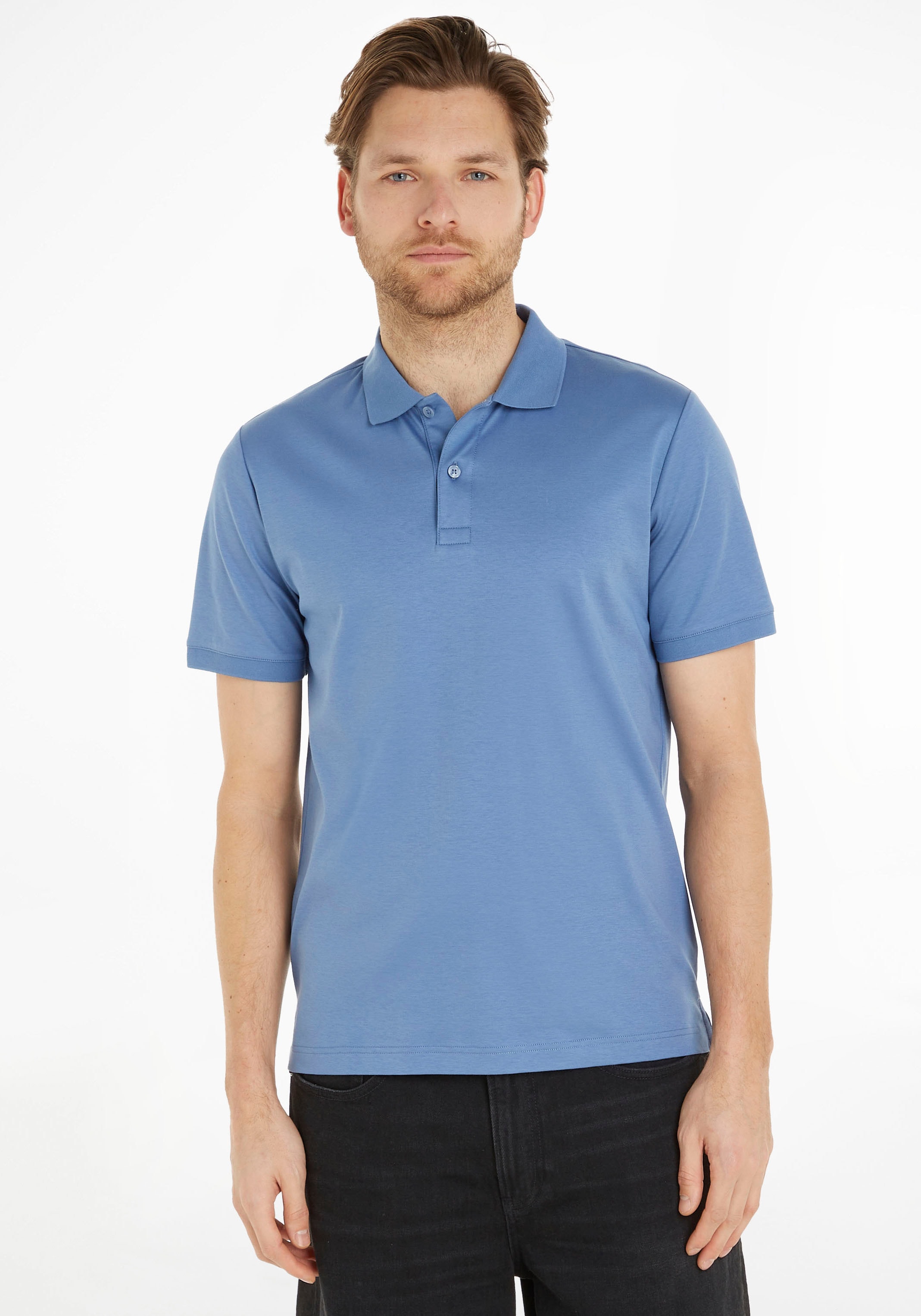 Calvin Klein Poloshirt, Klein Logo auf der online Calvin mit Brust kaufen