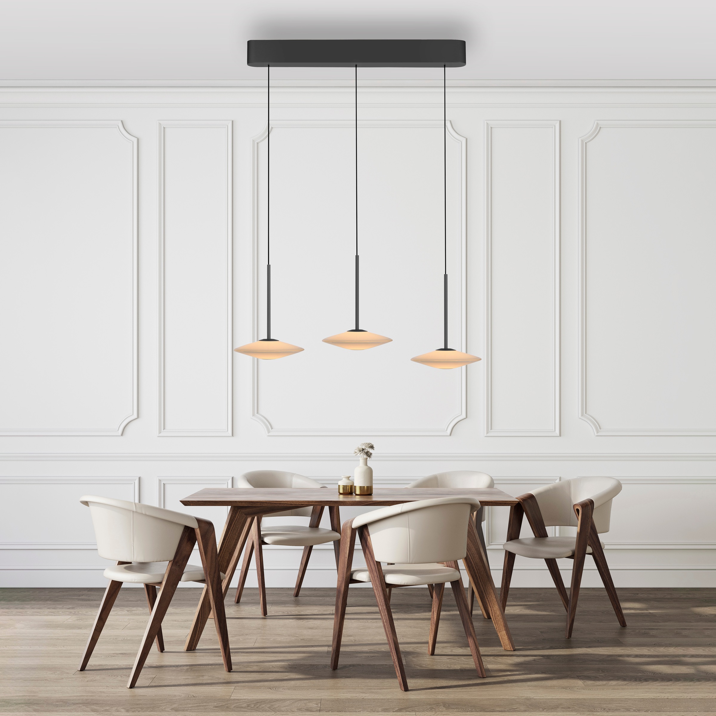 Paul Neuhaus LED Pendelleuchte »ELIPSA« LED-Board 1 Stk. Warmweiß Dimmfähig günstig online kaufen