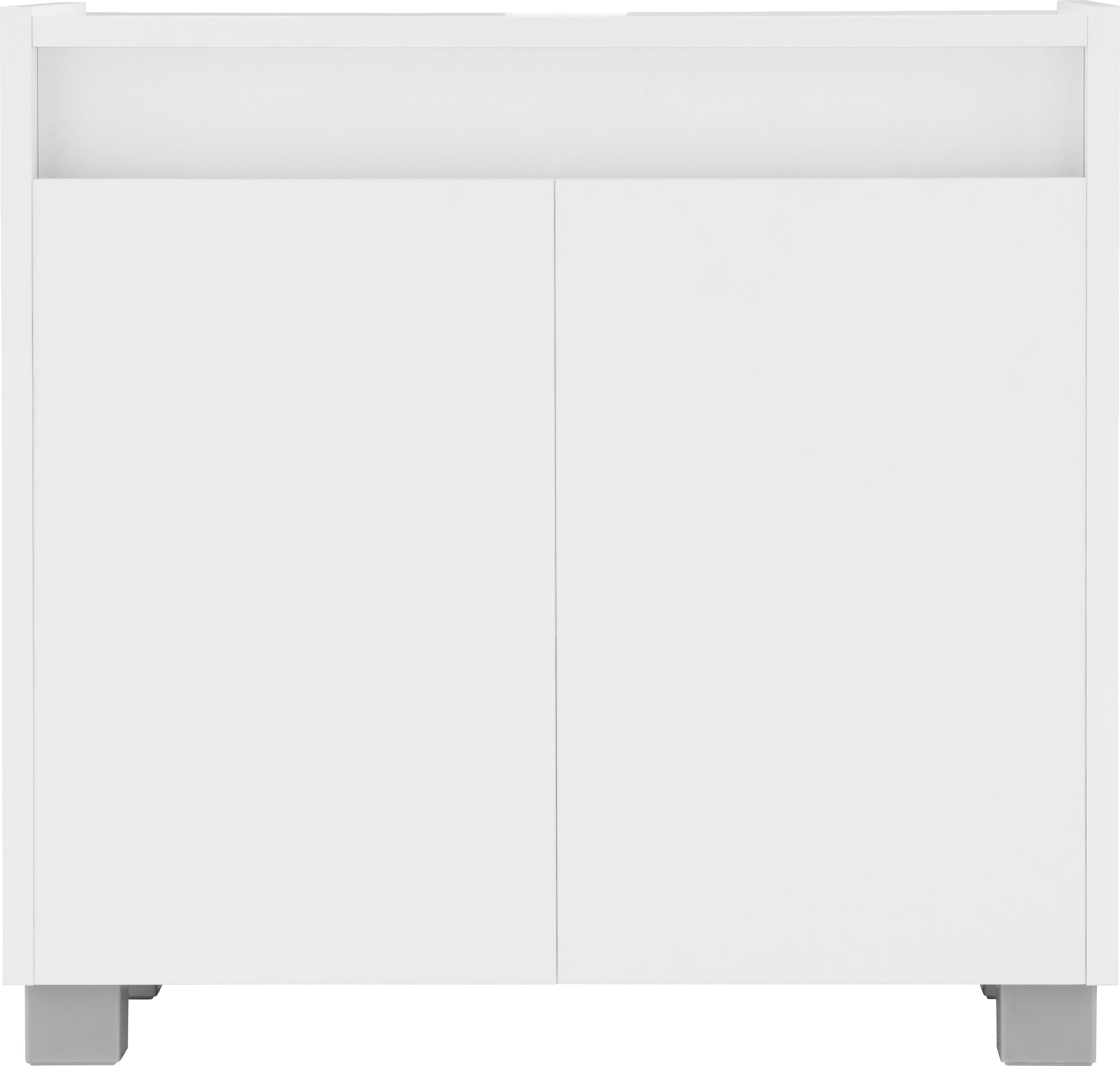 Siphonausschnitt INOSIGN online Breite Waschbeckenunterschrank »List«, kaufen grifflos, 54,6 56,9 cm, Höhe cm,