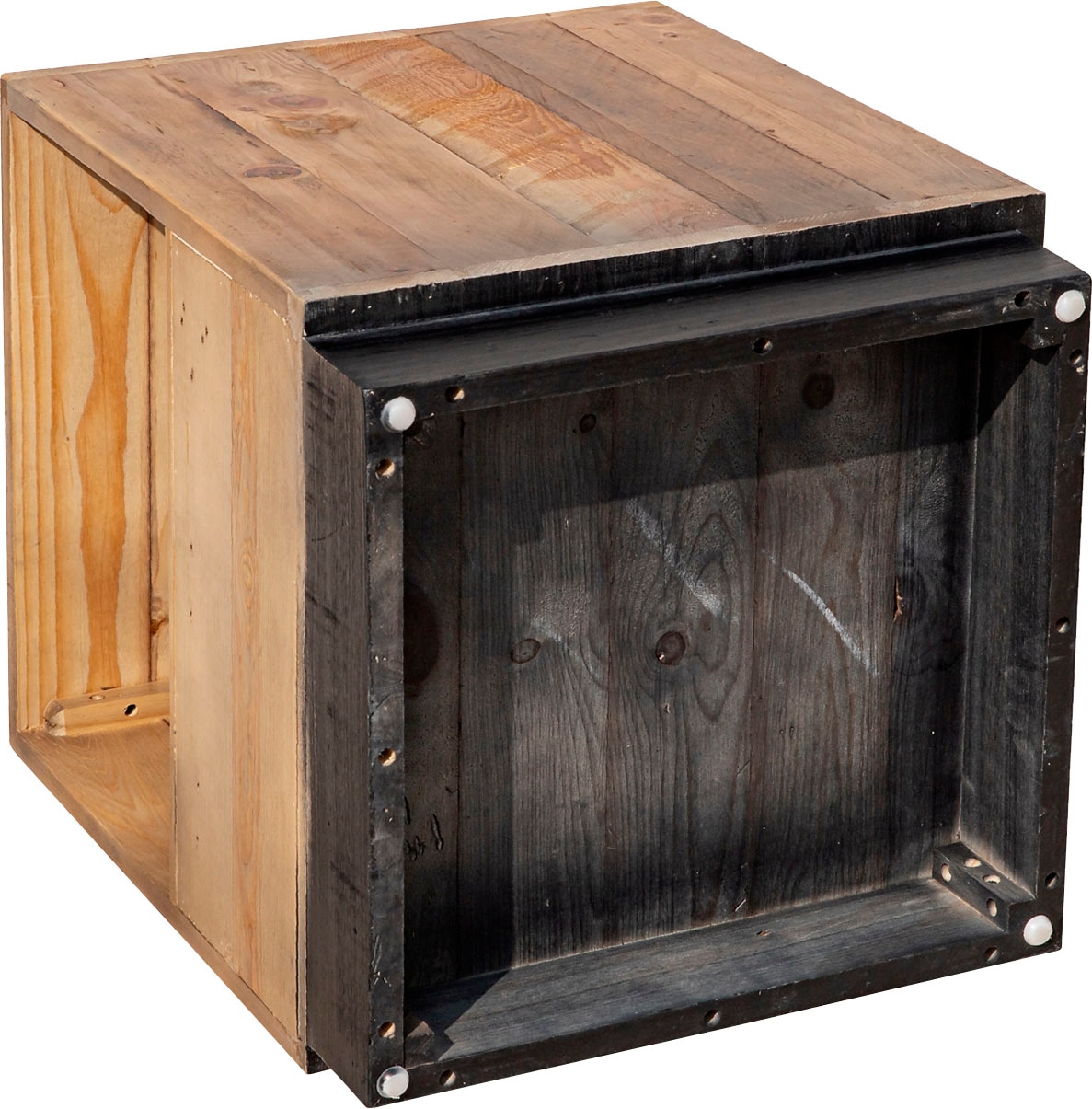 SIT Nachtkommode »Old Pine«, aus recyceltem Pinienholz