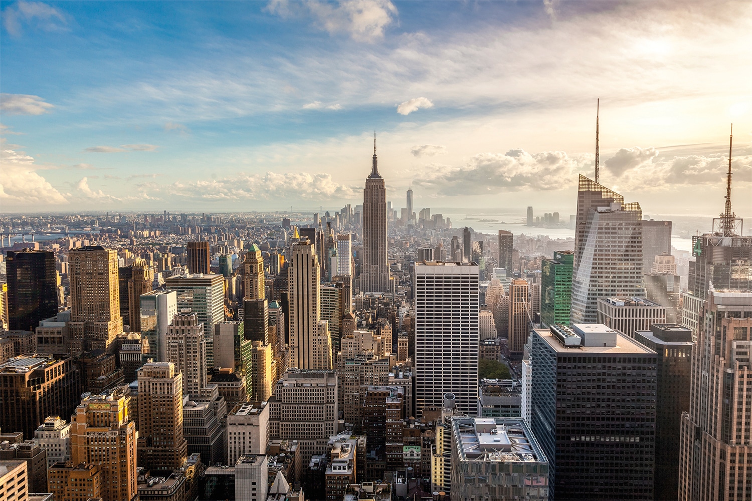 Papermoon Fototapete »New York City Skyline« glatt günstig online kaufen