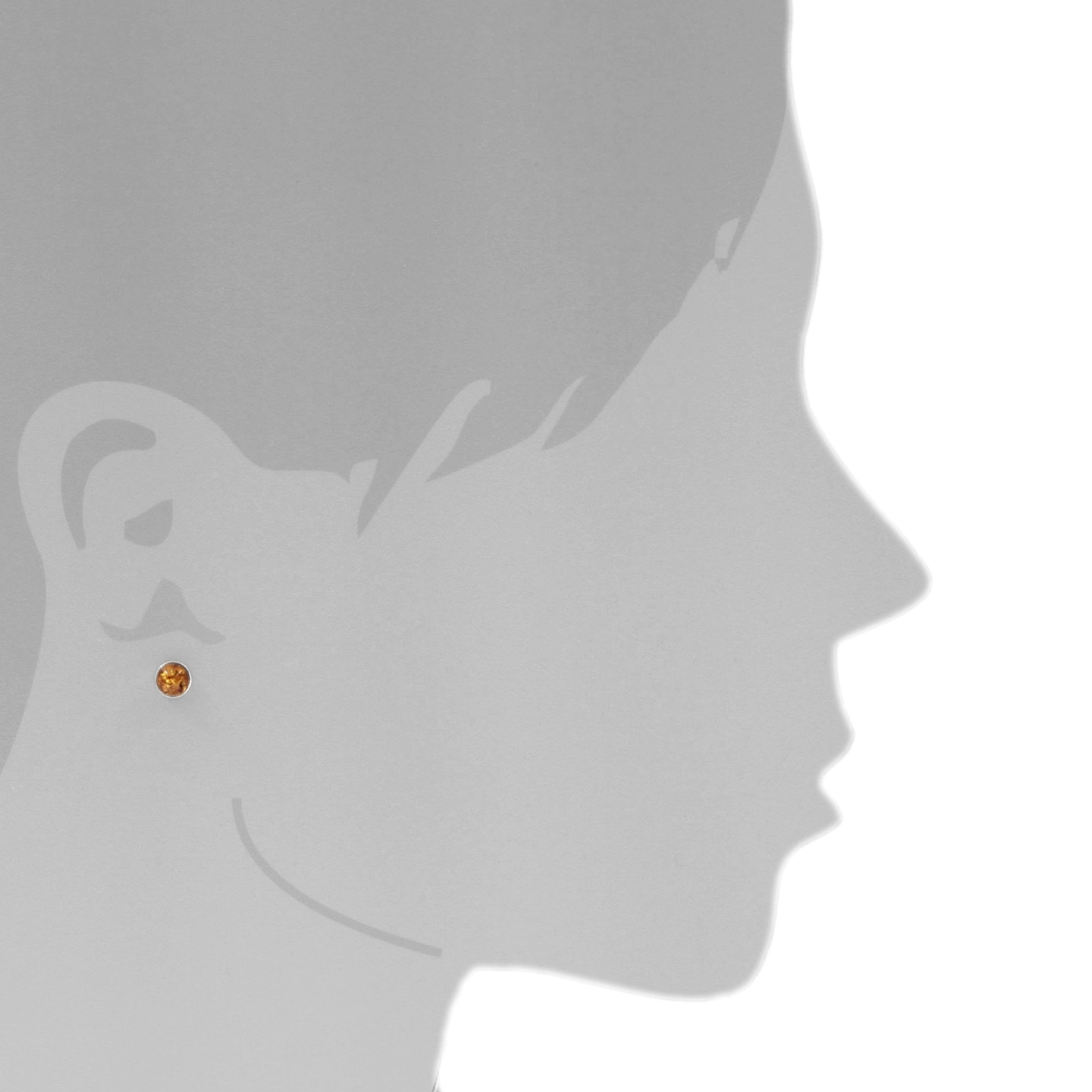 OSTSEE-SCHMUCK Paar Ohrstecker »Ostsee-Schmuck Ohrstecker Classic 6 mm Ohrstecker Classic 6 mm«, (2 tlg.)