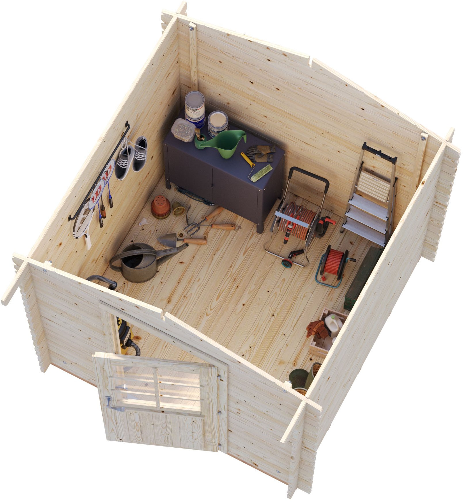 Palmako Gartenhaus »Vivian« verschiedene Farben