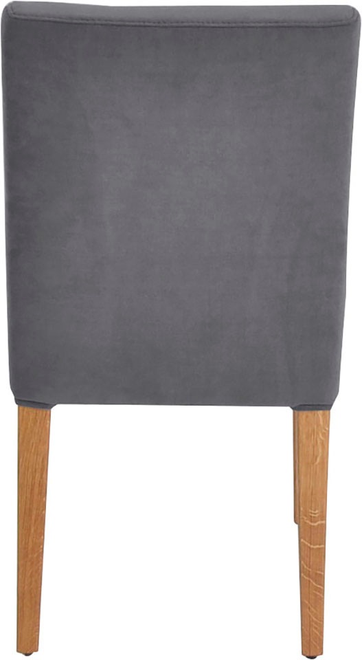 K+W Komfort & Wohnen 4-Fußstuhl »GOBY« () 4-Fuß-Holzstuhl in Wildeiche geöl günstig online kaufen