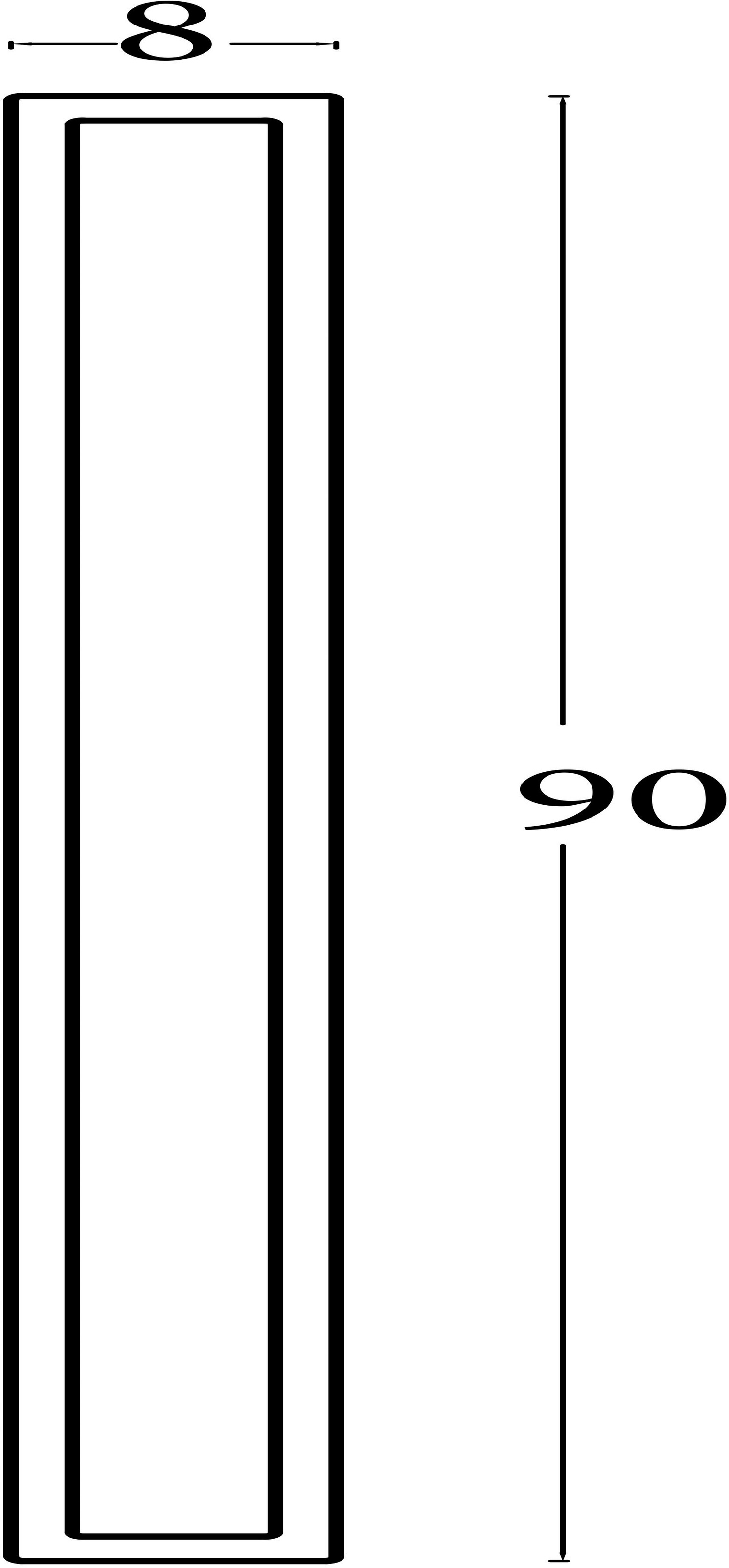 Searchlight LED Außen-Wandleuchte »Bordo II Square, Schwarz« LED-Modul 1 Stk.