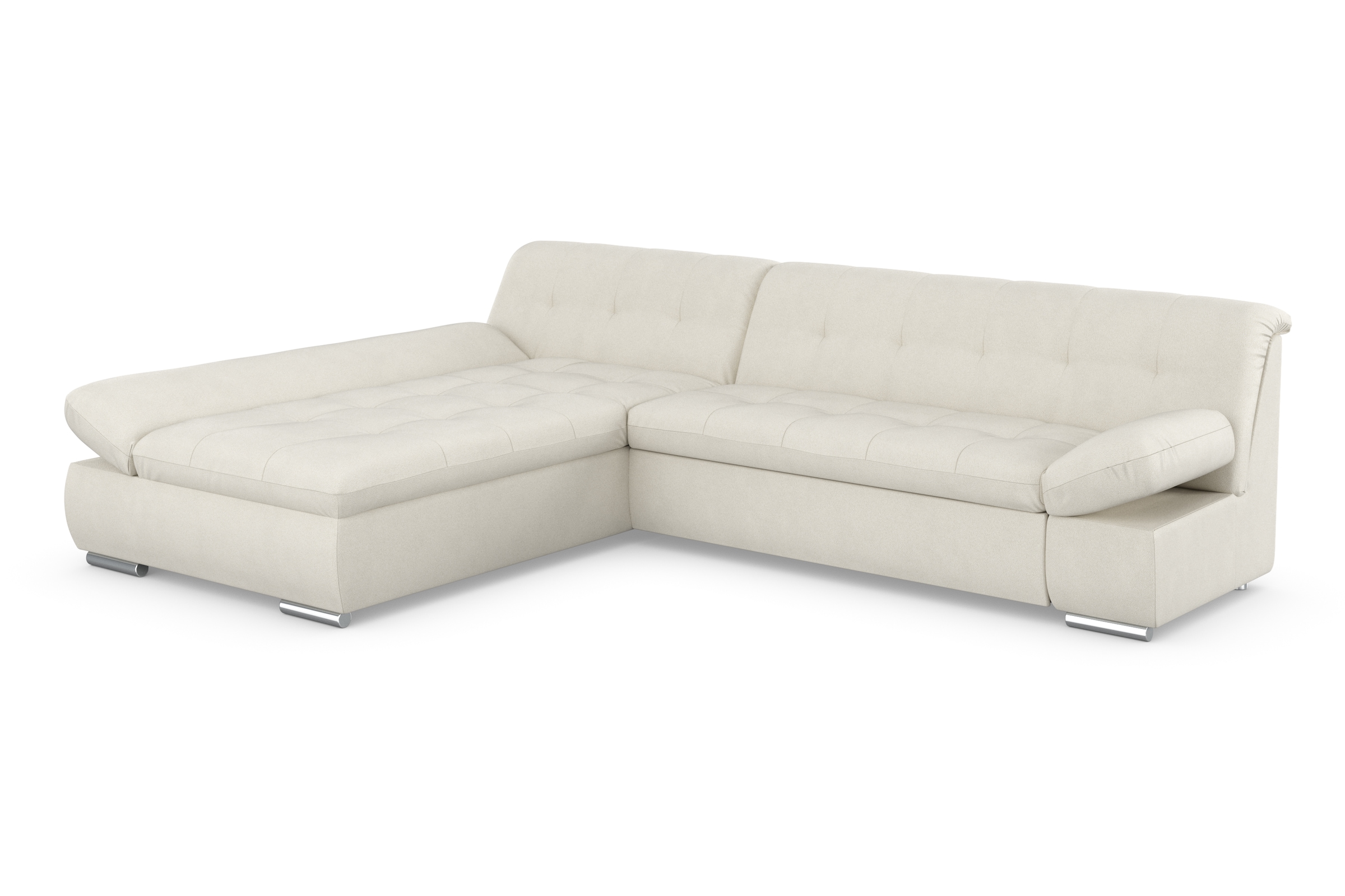 DOMO collection Ecksofa »Mona L-Form«, wahlweise mit Bettfunktion günstig online kaufen