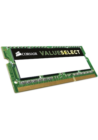 Corsair Laptop-Arbeitsspeicher »ValueSelect 8GB DDR3L SODIMM« kaufen
