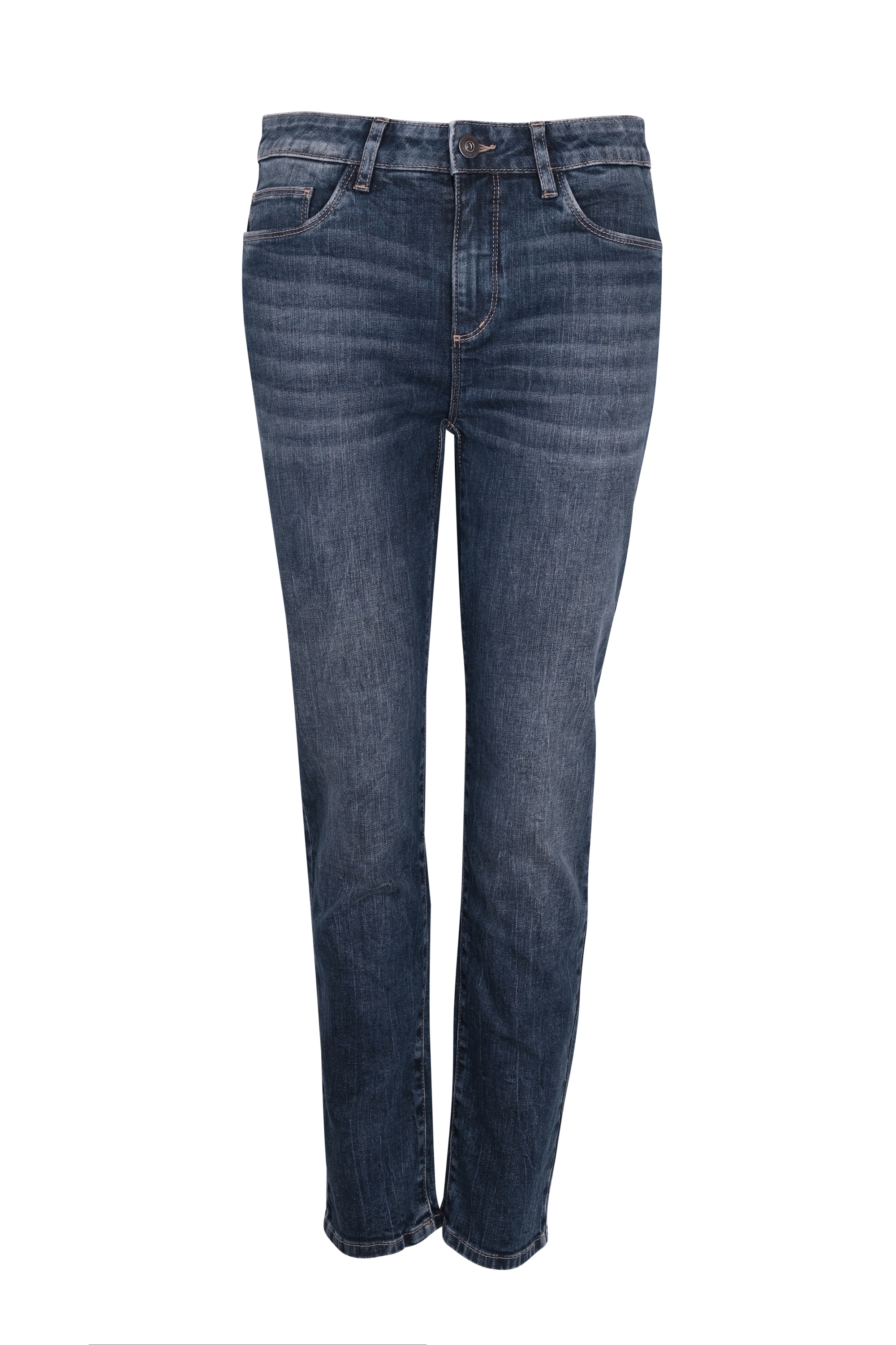STOOKER WOMEN 5-Pocket-Jeans »Zermatt Denim Indigo Straight Fit« Straight Fit Casual Clean Wash Denim Jeans für Damen