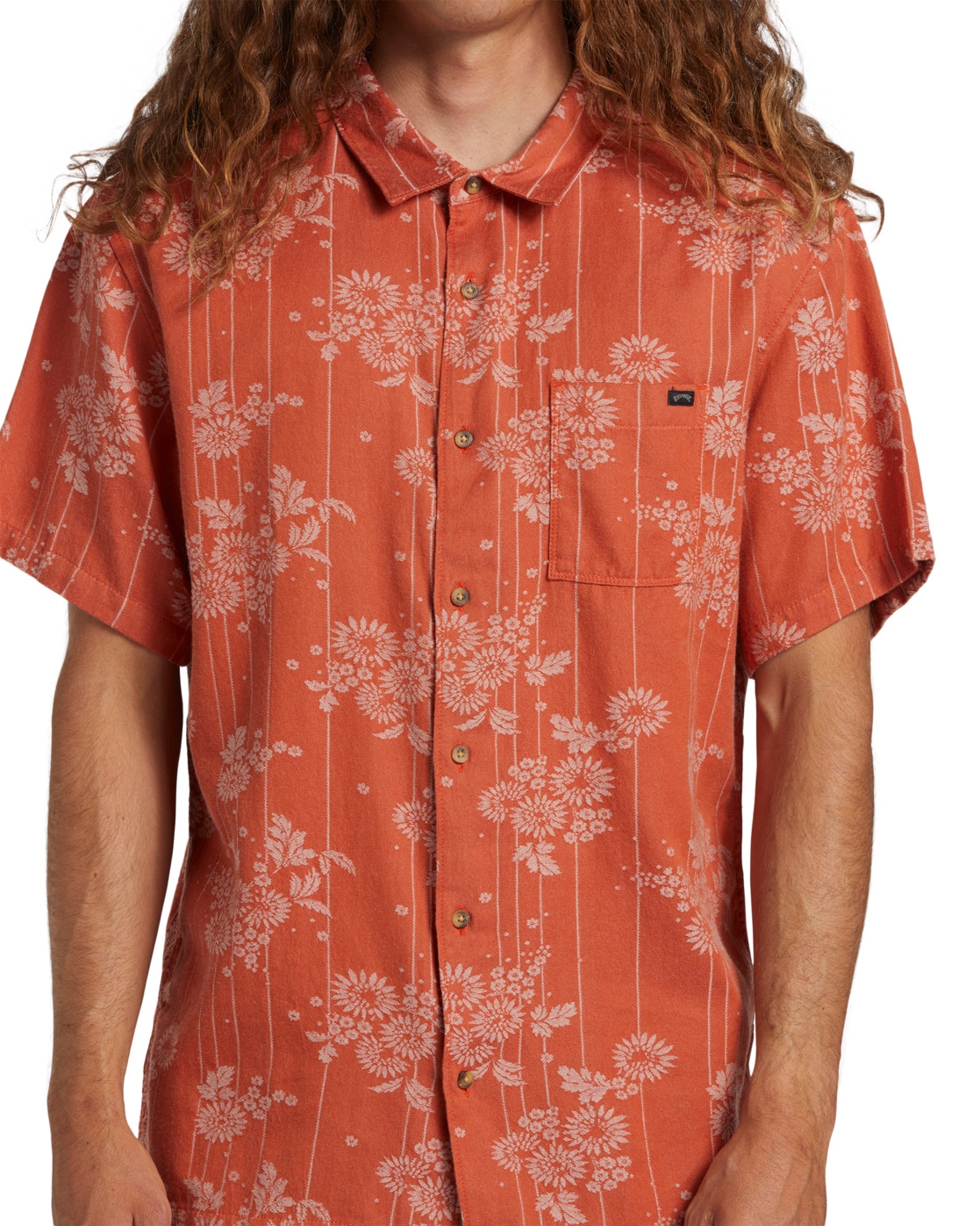 Billabong Kurzarmhemd »Sundays Jacquard«