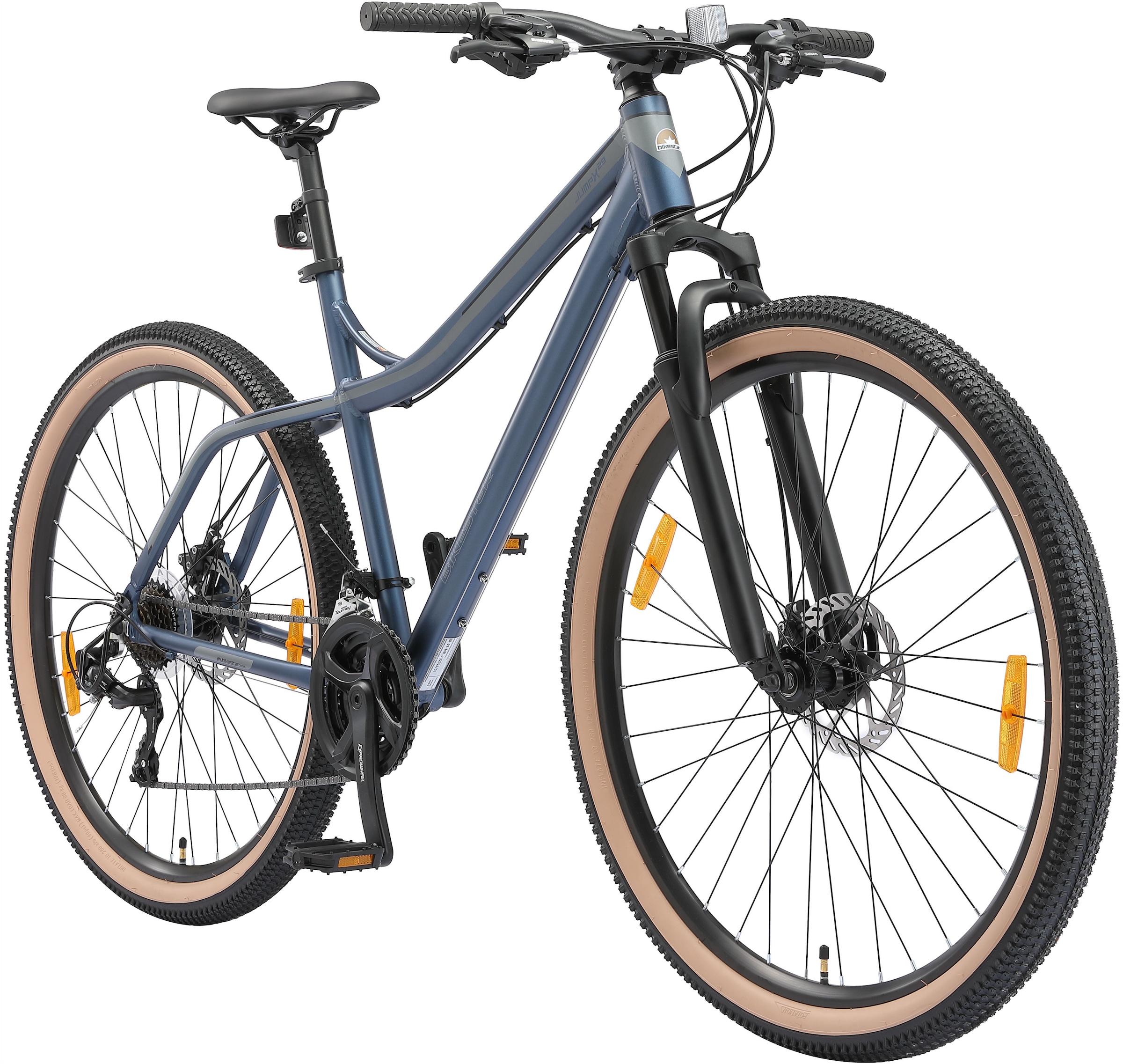 Bikestar Mountainbike 21 Gang Shimano RD-TY300 Schaltwerk Kettenschaltung für Damen und Herren, Kettenschaltung
