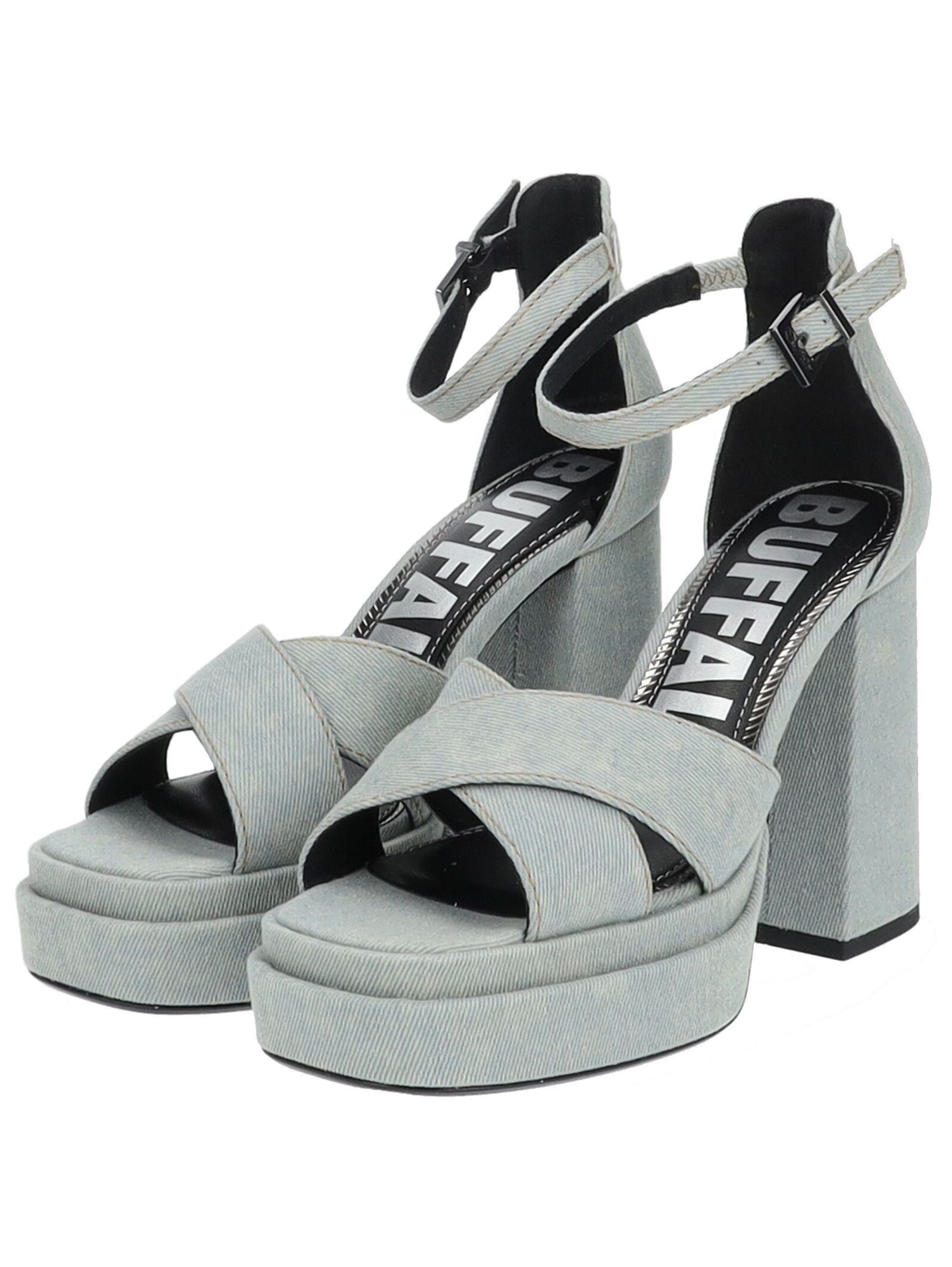 Buffalo High-Heel-Sandalette »Buffalo Sandalen Textil«