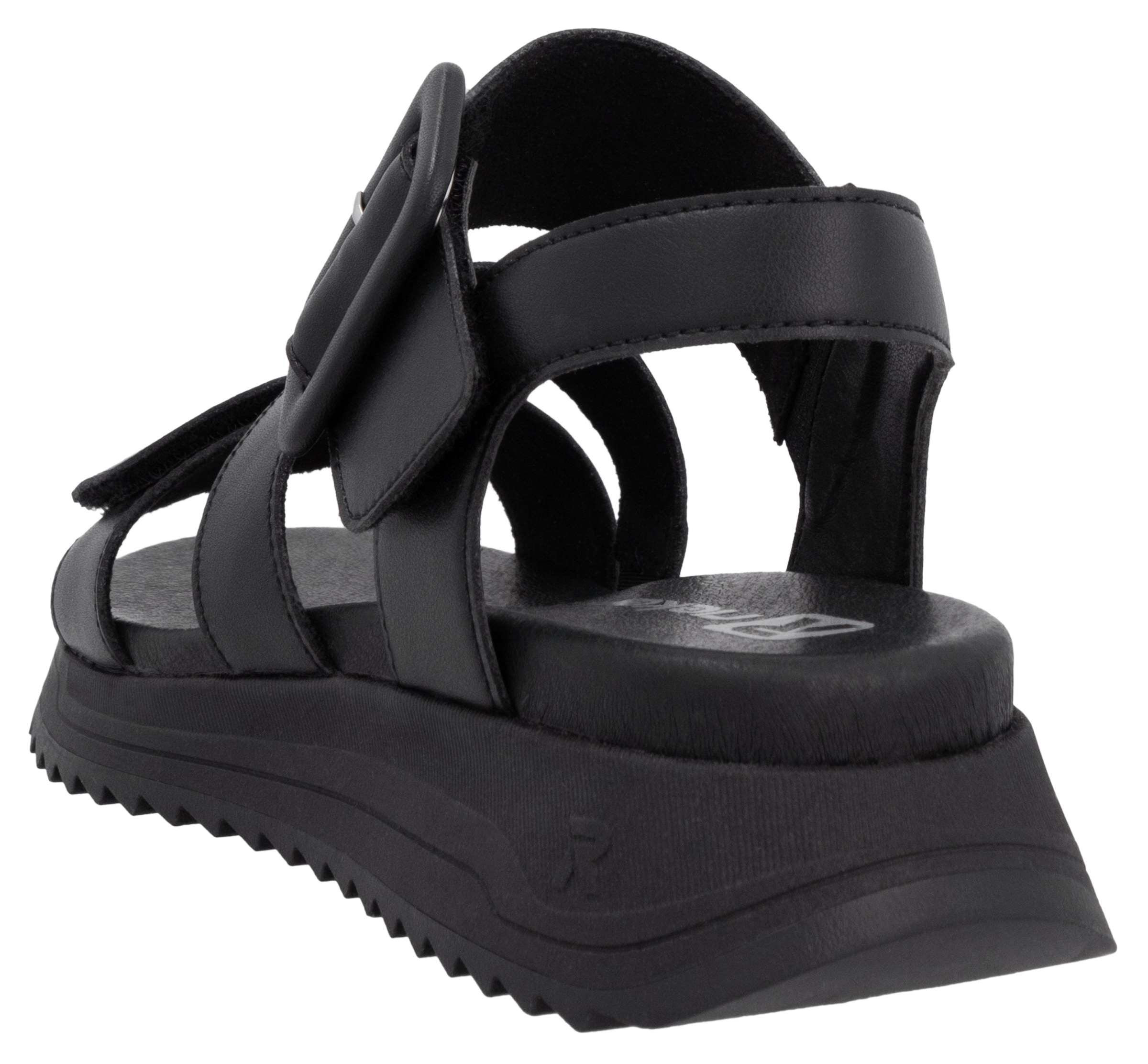 RIEKER Sport Riemchensandale, Sommerschuh, Klettschuh, Outdoorsandale mit weichem Fußbett