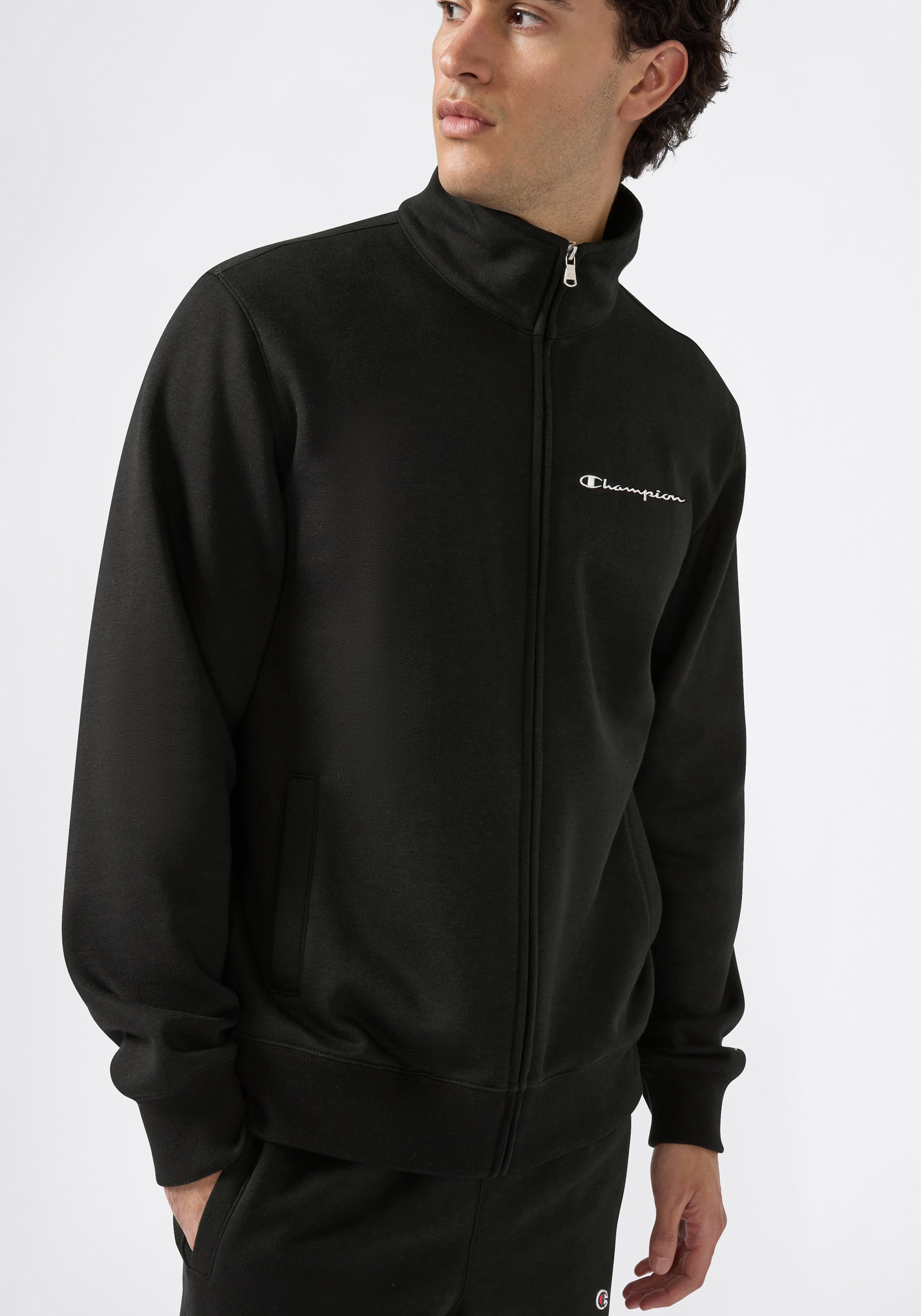 Champion Jogginganzug »Terry Full Zip Sweatshirt« 2 tlg. sportlicher Stil, aus Baumwolle und Polyester, bequeme Passform