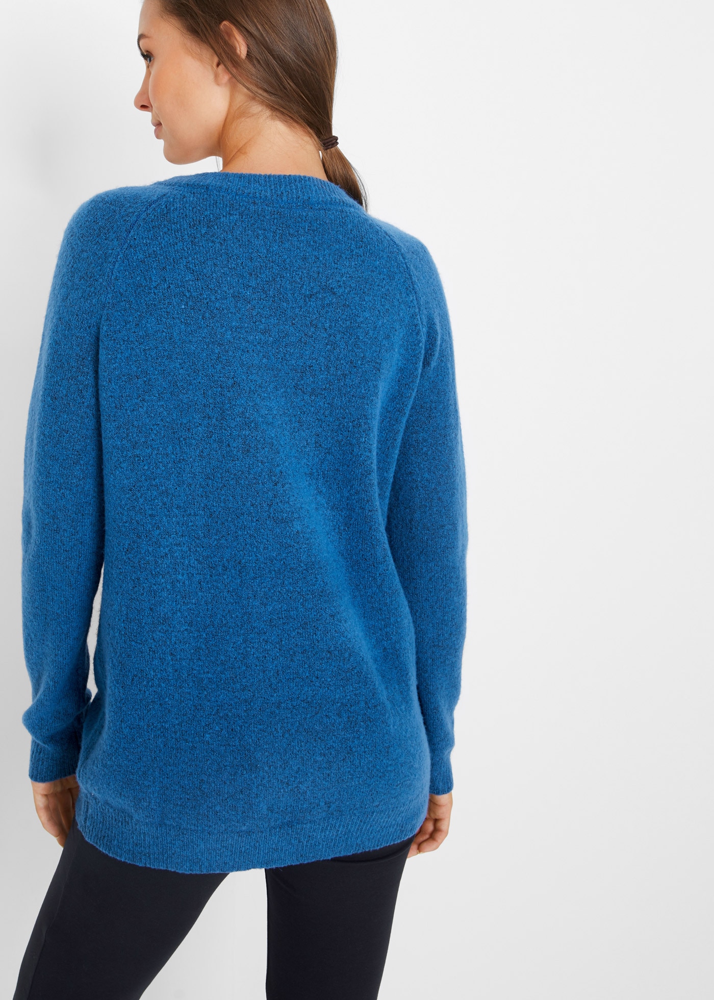 bonprix Strickpullover »Strickpullover mit V-Ausschnitt, Oversized Fit«, Strickpullover mit V-Ausschnitt, Oversized Fit
