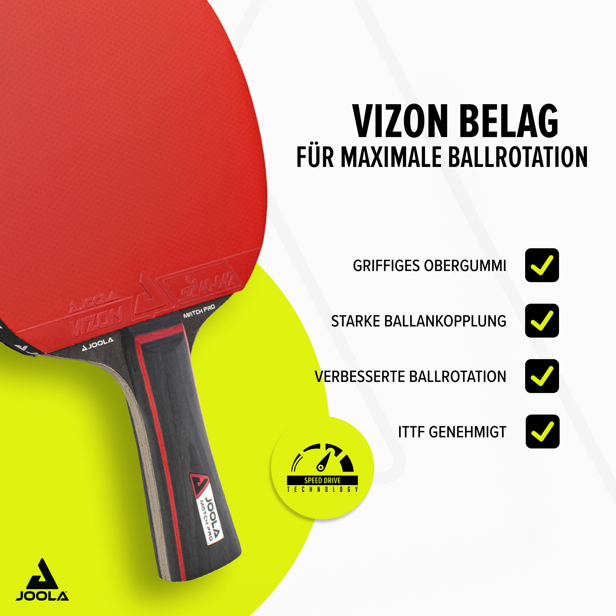 Joola Tischtennisschläger »Tischtennis-Set Duo Pro«