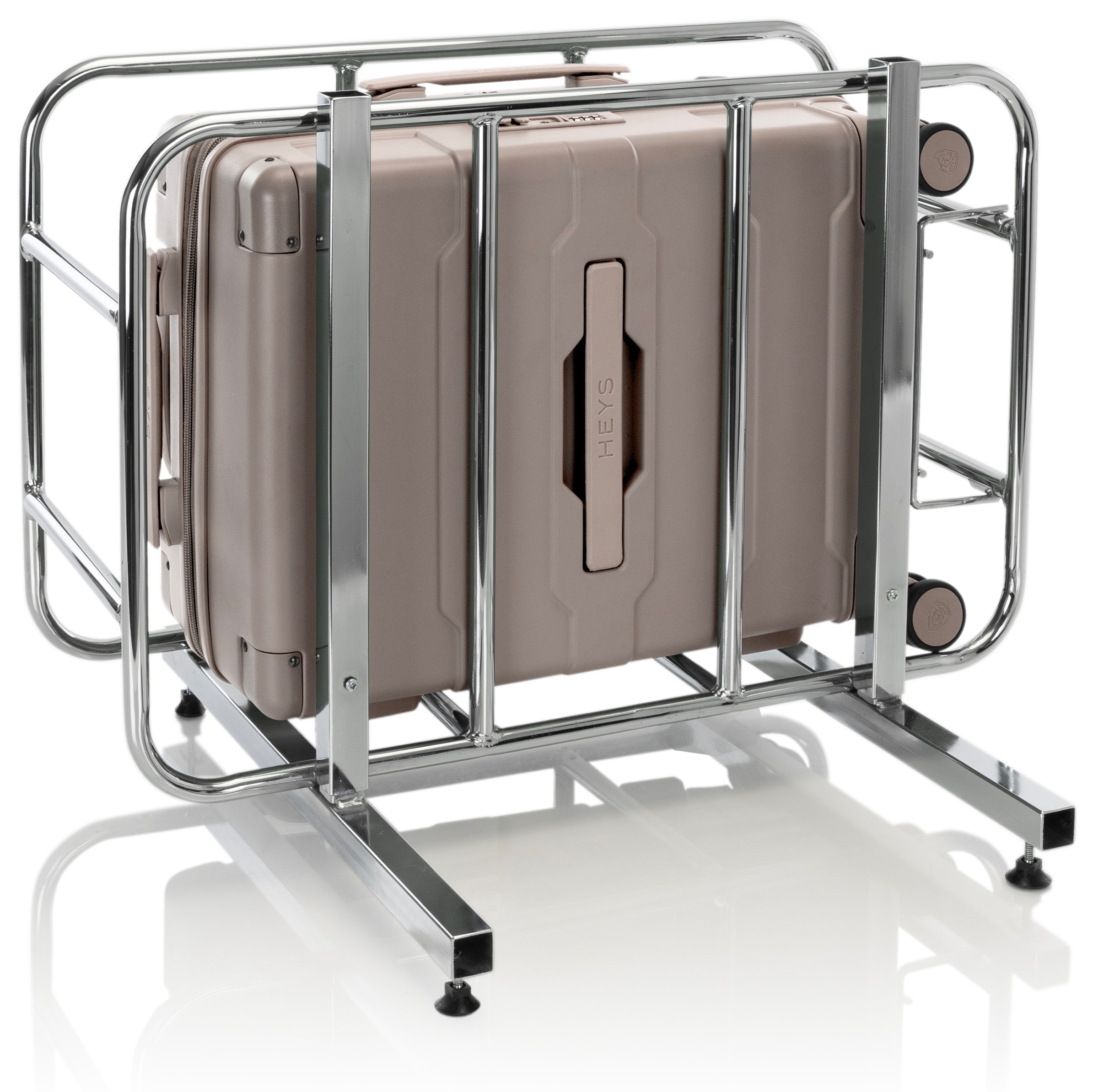 Heys Hartschalen-Trolley »ReNew, verschiedene Größen und Farben«, 4 Rollen, Koffer Reisegepäck herausnehmbares Innenfutter Volumenerweiterung