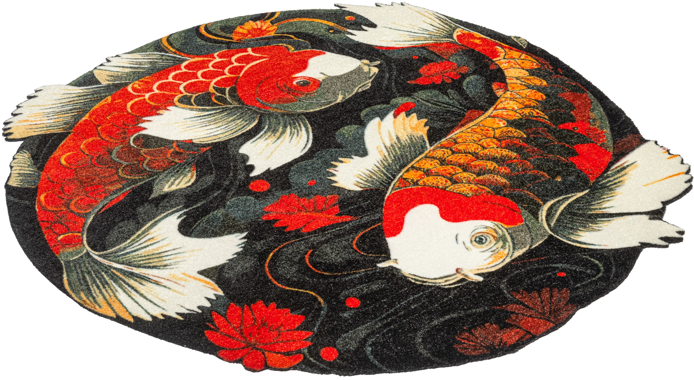 wash+dry by Kleen-Tex Teppich »Koi Couple« rechteckig 9 mm Höhe