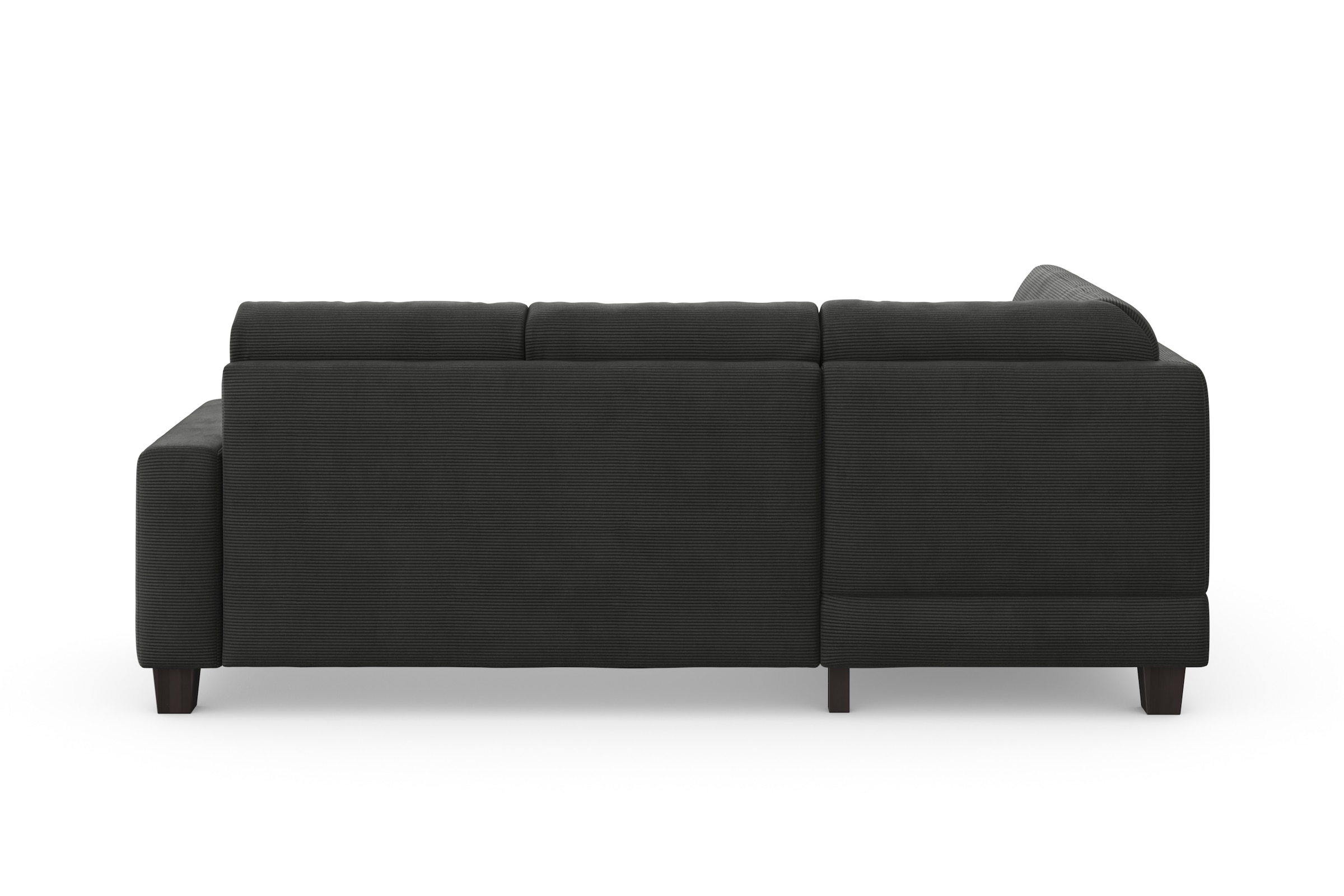 Home affaire Ecksofa »Summer L-Form«, mit Ottomane, mit oder ohne Bettfunktion und Bettkasten, Cord-Bezug
