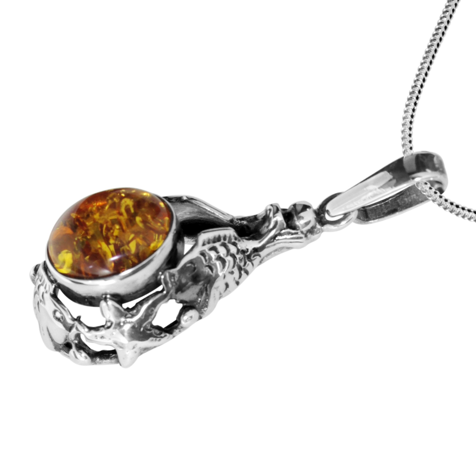 OSTSEE-SCHMUCK Kette mit Anhänger »Ostsee-Schmuck Kette mit Anhänger Fischland 34x14 mm«