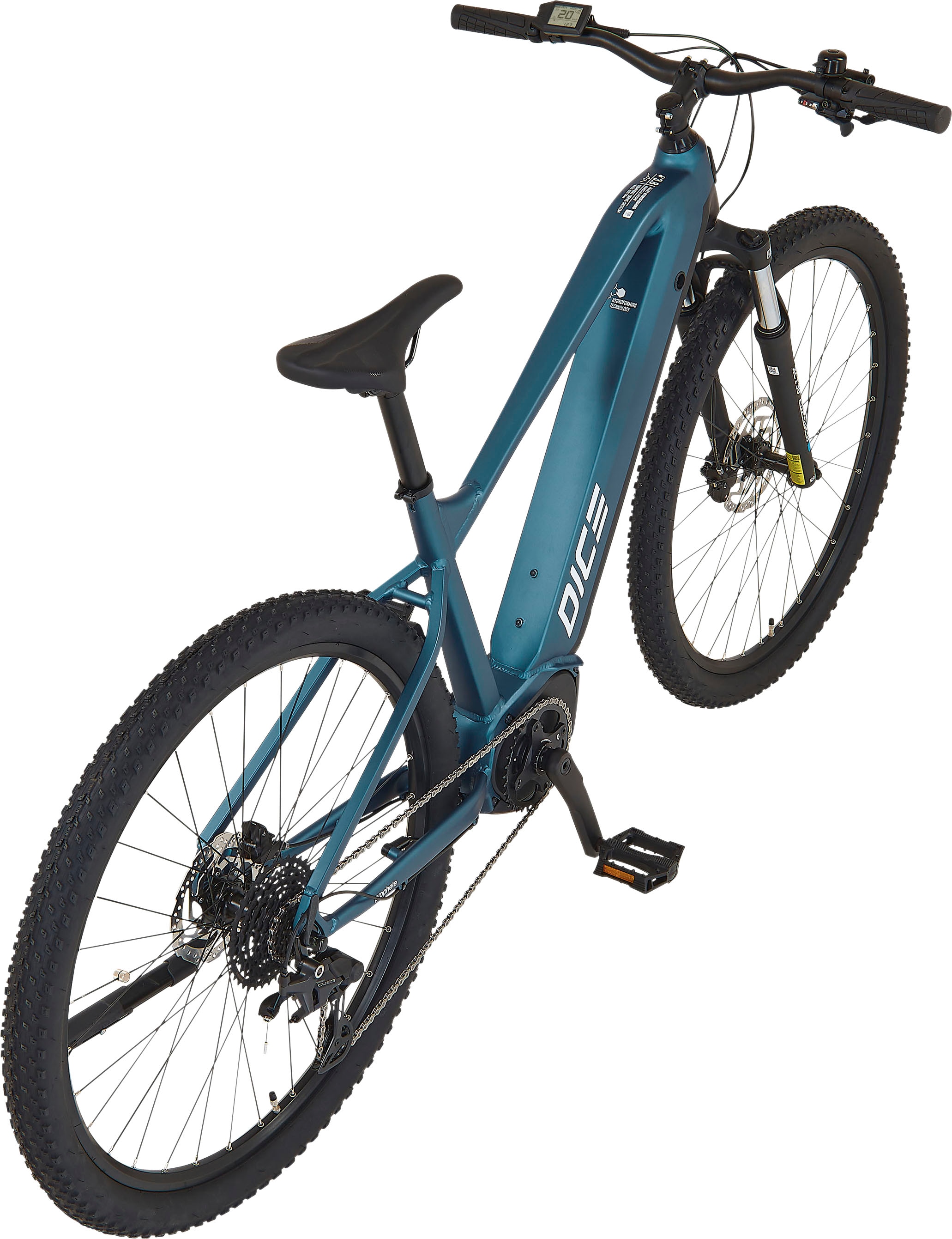 Prophete E-Bike »Dice 3.8«, 10 Gang, Shimano, Cues, Mittelmotor 250 W