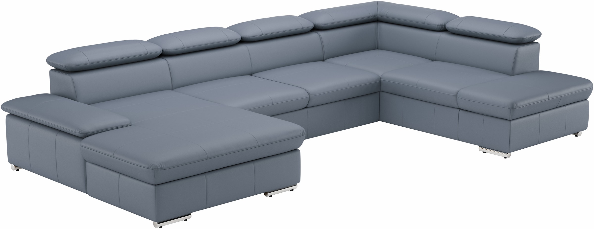 sit&more Wohnlandschaft »Valantine U-Form«, inkl. Kopf- und Armteilverstellung, wahlweise mit Bettfunktion
