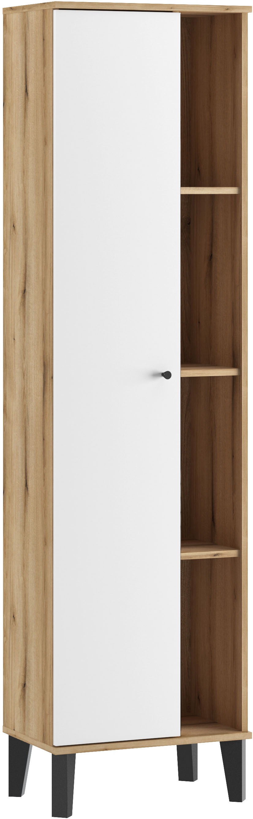 INOSIGN Stauraumschrank »Oslo, Badschrank mit Knopfgriff, Hochschrank im sk günstig online kaufen