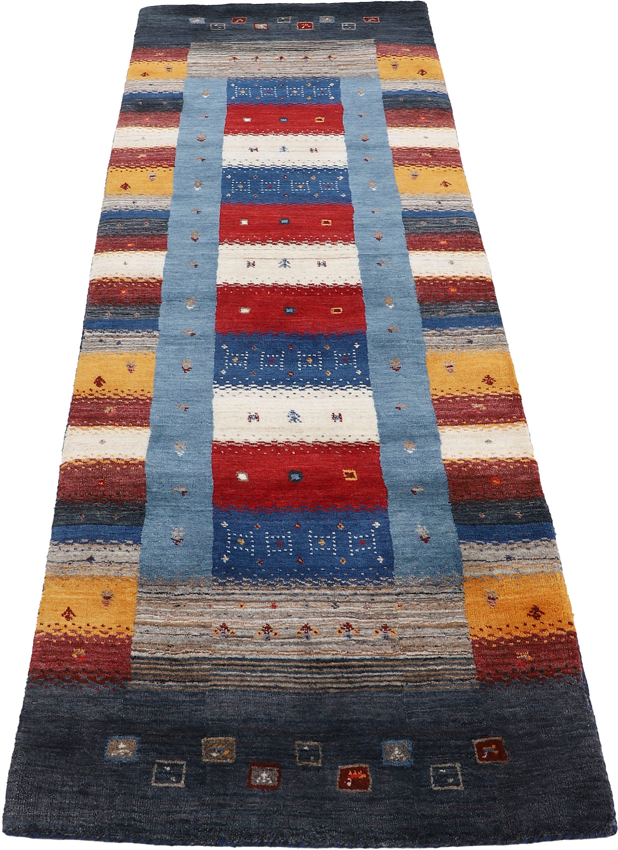 carpetfine Läufer »Gabbeh Don«, rechteckig, 15 mm Höhe, reine Wolle, sehr w günstig online kaufen