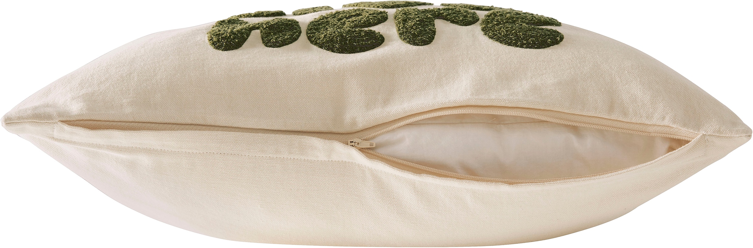 homsy by Ana Johnson Dekokissen »Ploufy« 100 % Baumwolle, edle 3D Stickerei, zweiseitiges Design, ohne Füllung