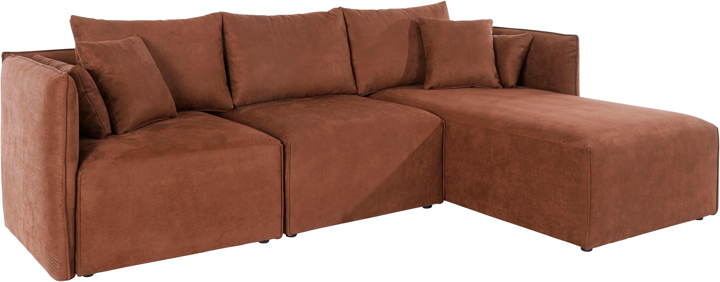 andas Ecksofa »Nöre«, (3 Teile), zusammengesetzt aus Modulen, in vielen Bezugsqualitäten und Farben