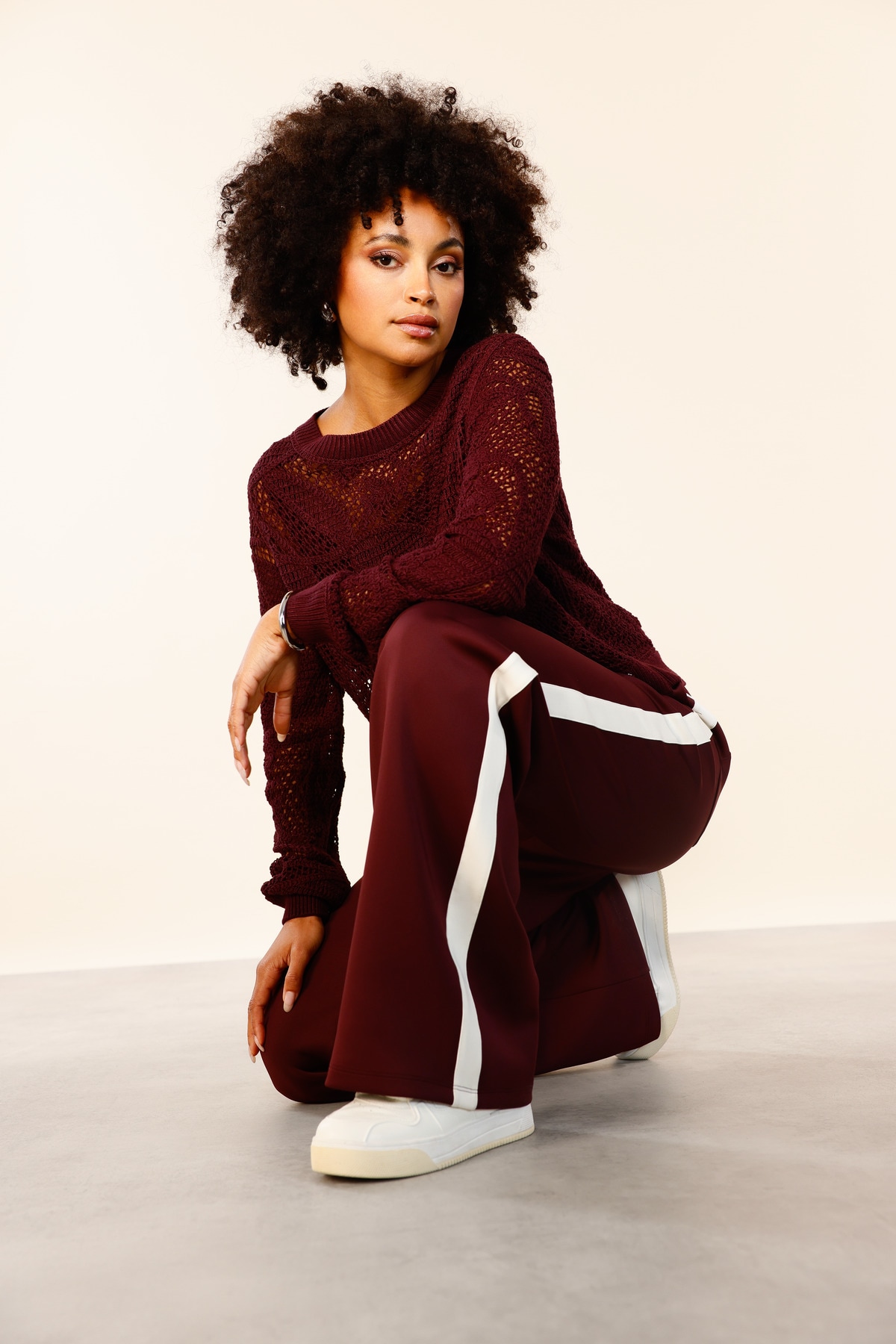 Monari Strickpullover »Pullover Cornelly« Regular fit mit Rundhalsauschnitt