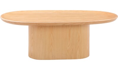 Leonique Couchtisch »Elia«, mit einer ovalen Tischplatte, aus MDF, Breite 120 cm kaufen