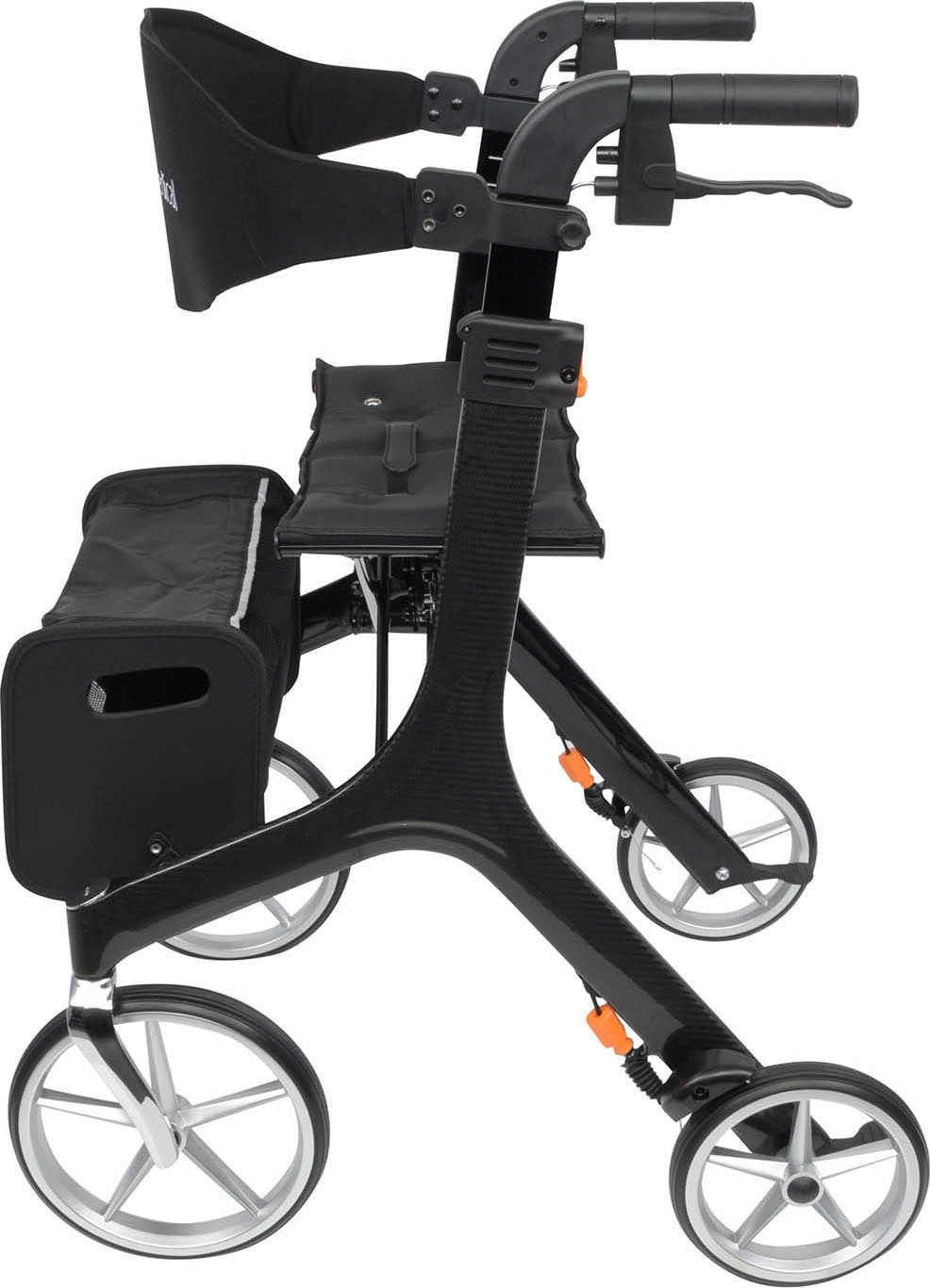 bescomedical Rollator »Carbon Small«, höhenverstellbare Griffe