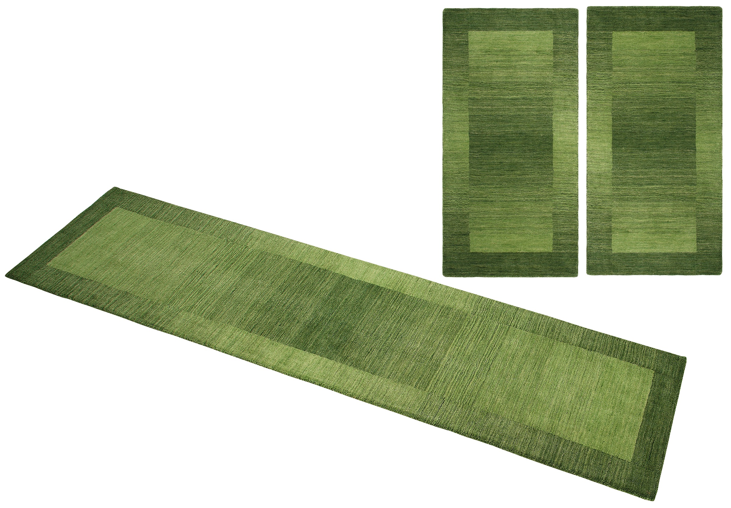 THEKO Bettumrandung »Gabbeh Super, Handweb, Teppich, Bordüre, reine Wolle,« günstig online kaufen